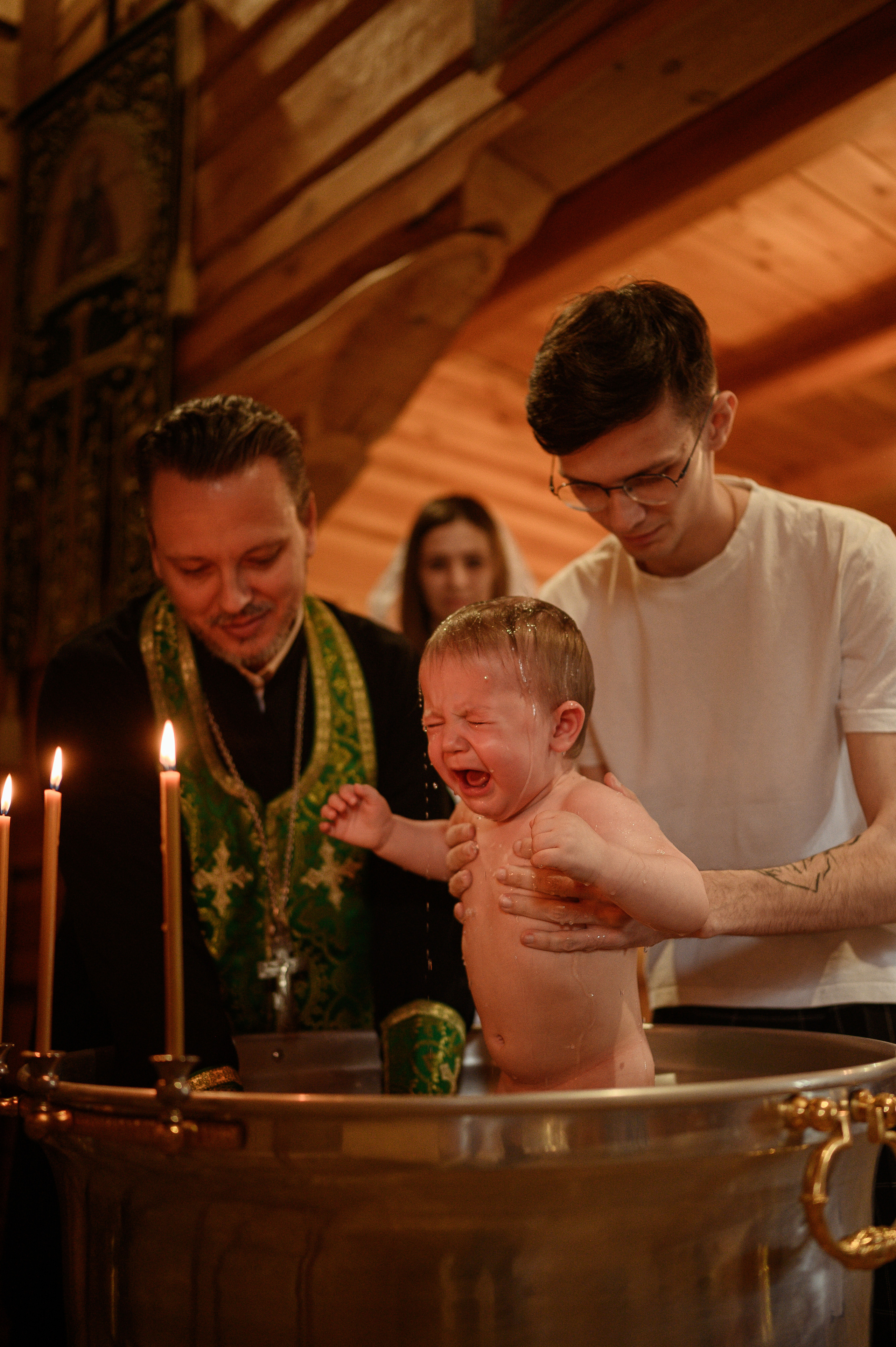 Крещение Акима. Детский и семейный фотограф Ирина Гладких