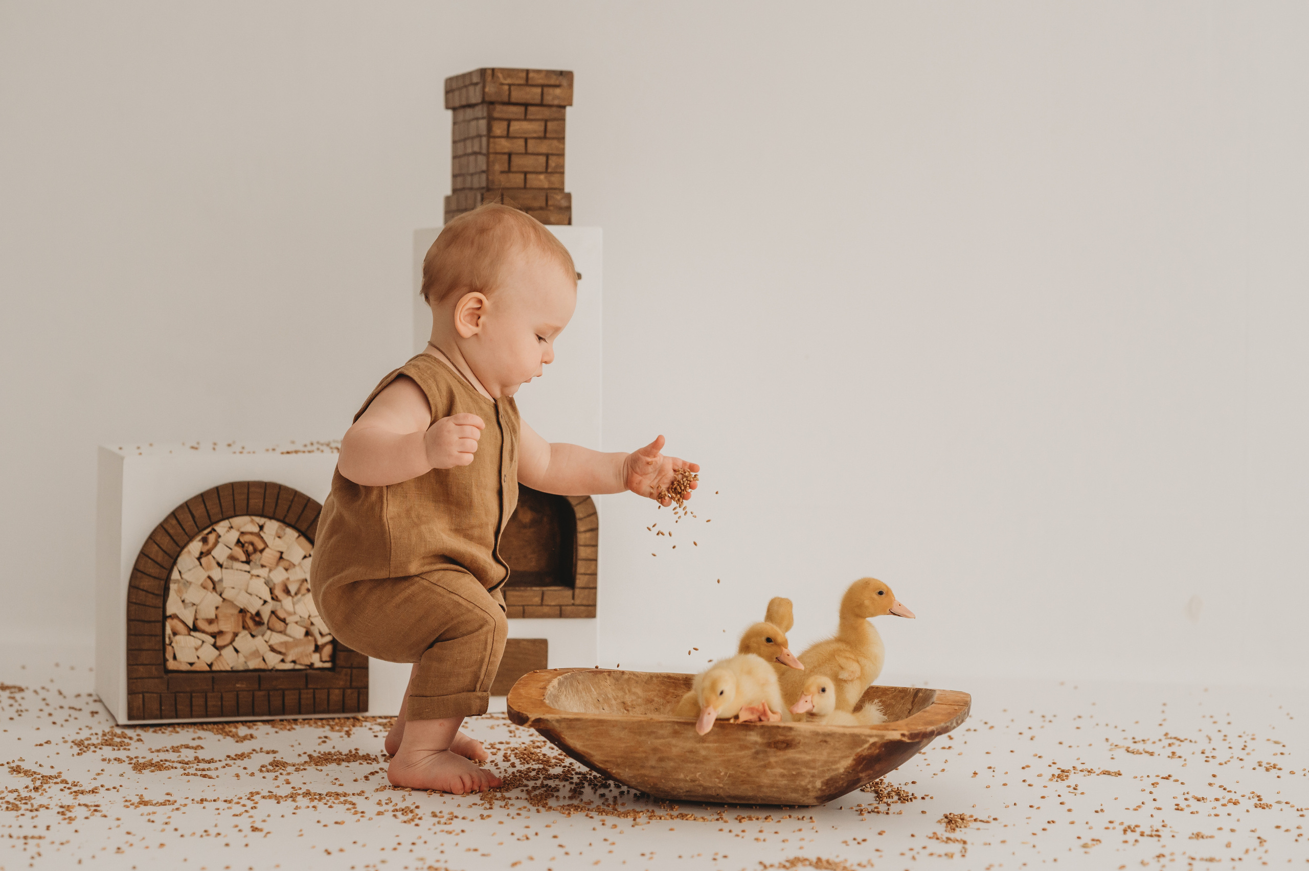 Артемий, София и утята. Детский и семейный фотограф Ирина Гладких