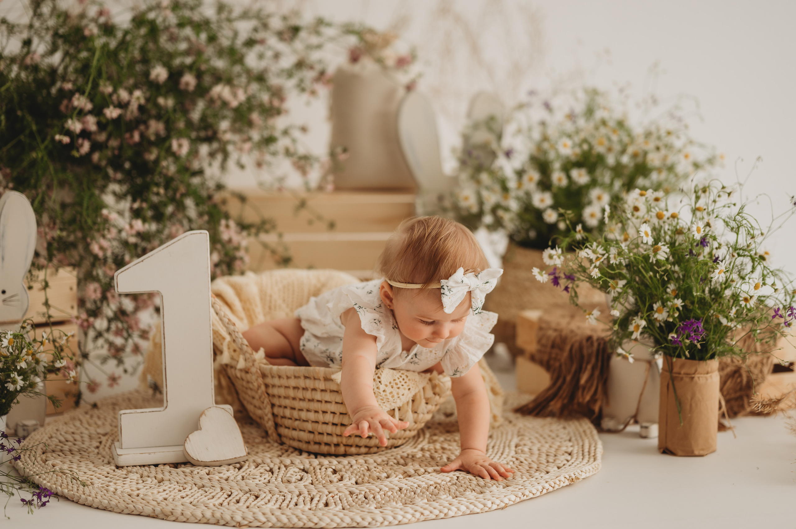 Стефании годик. Детский и семейный фотограф Ирина Гладких