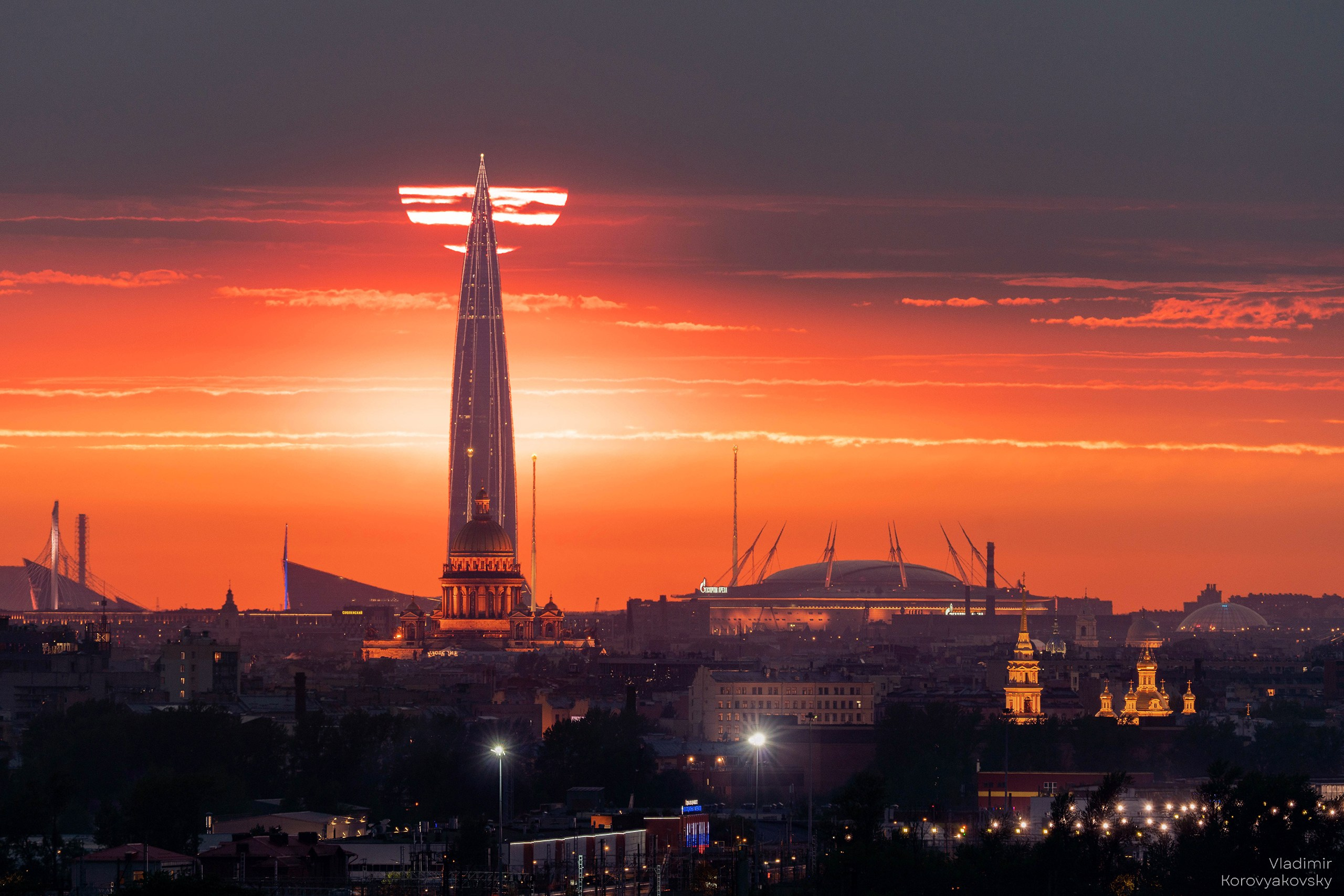 City landscape. Photographer Vladimir Korovyakovsky