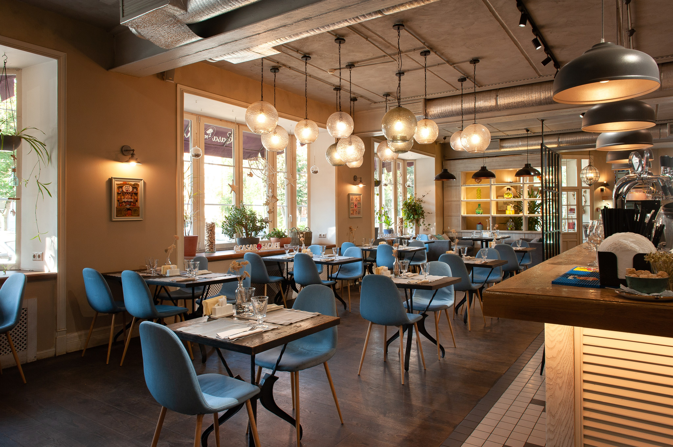 Интерьерная съемка, съемка ресторана, фотограф интерьеров Московская область, фото кафе внутри