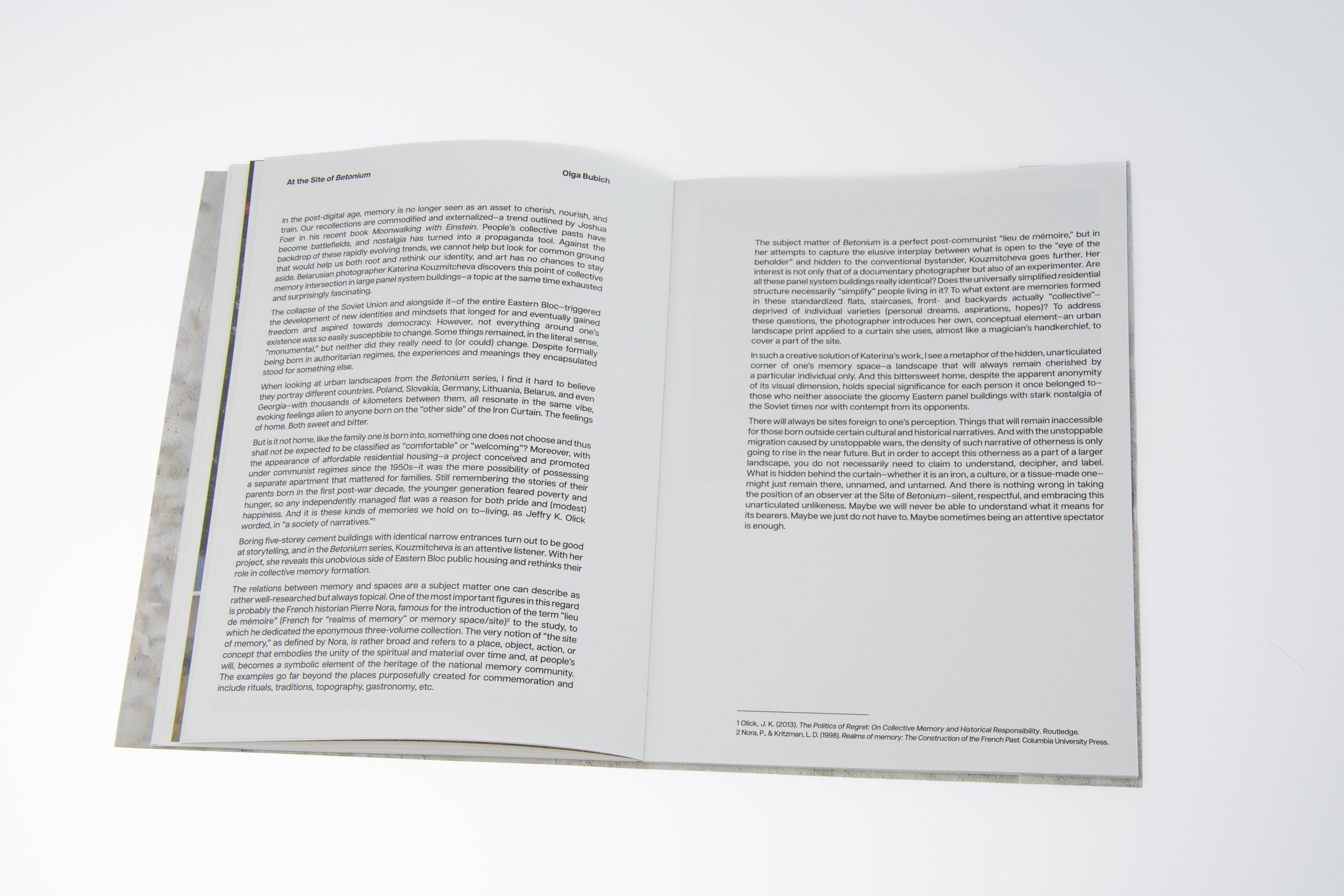 ZIN 'BETONIUM'. Photographer, Documentary and Art