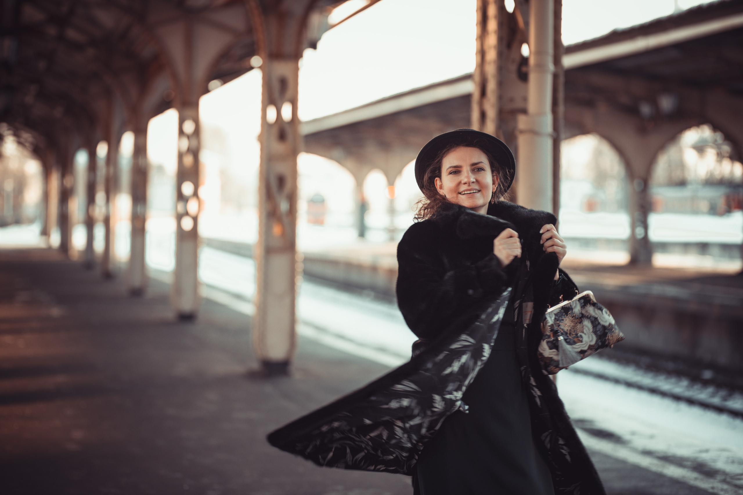 ФОТОСЕСИЯ НА ВИТЕБСКОМ ВОКЗАЛЕ СПБ