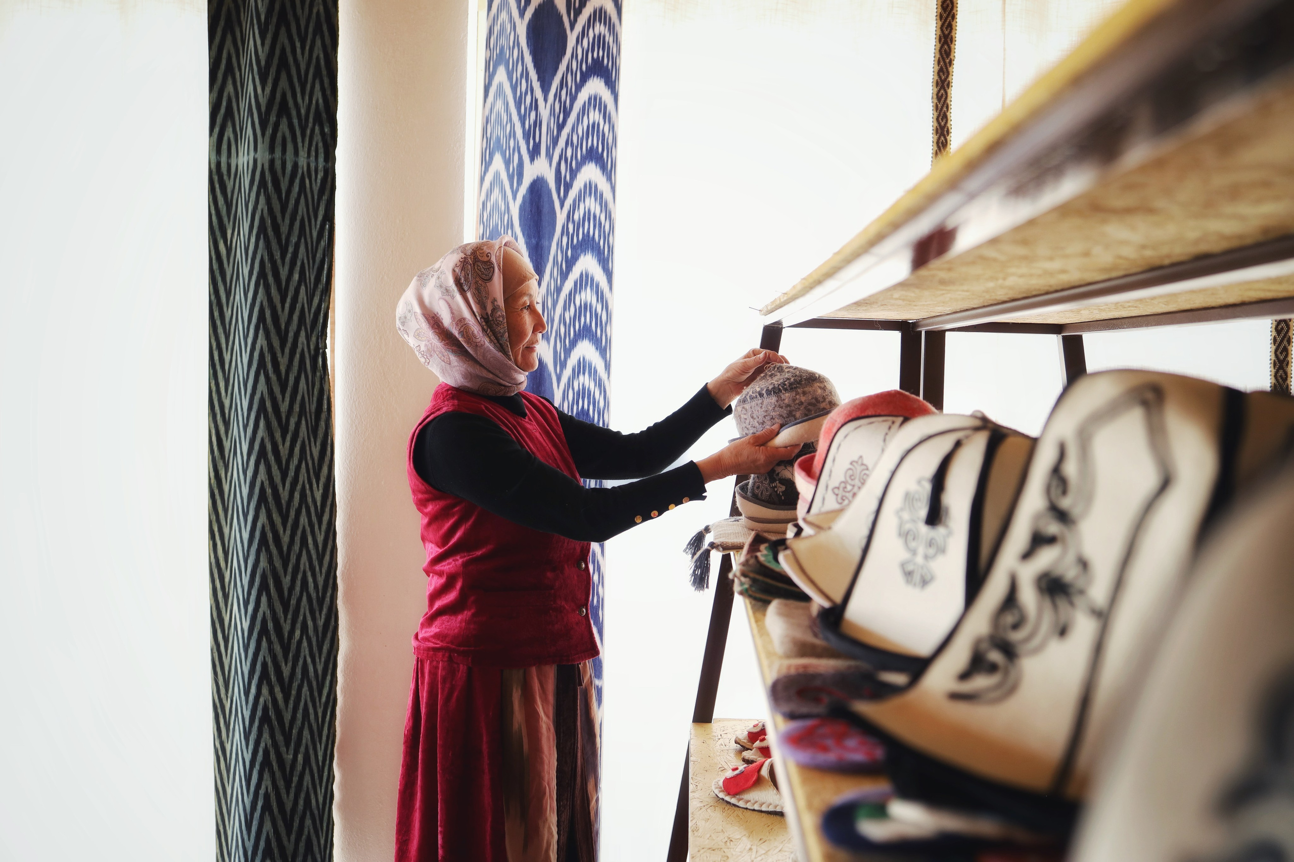 Zhanyl Baisheva, UNESCO ICH / Kyrgyzstan 2024. POLINA MÔMOT