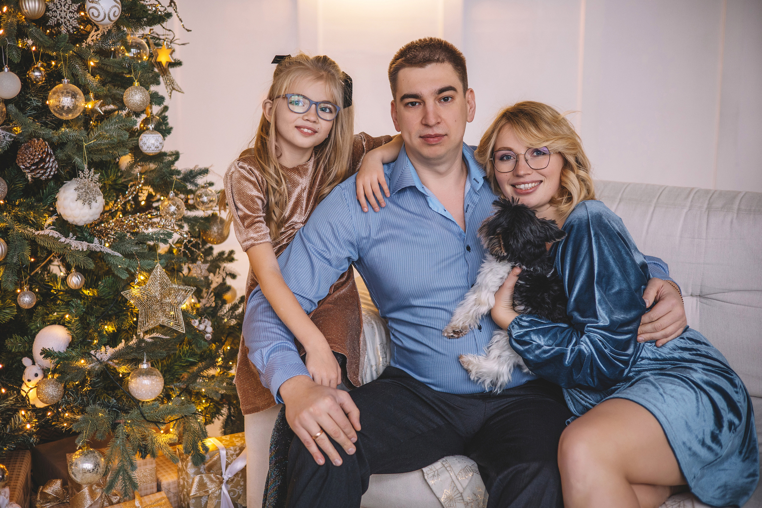 Семейная съёмка в студии