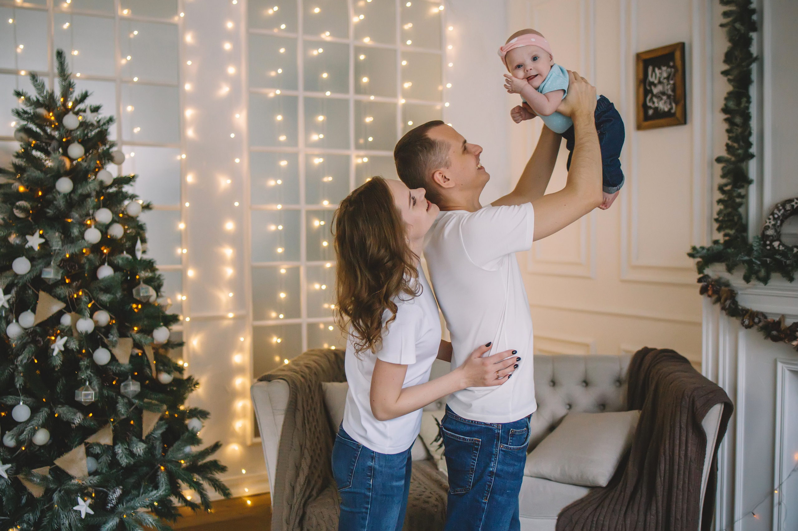 Семейная съёмка в студии