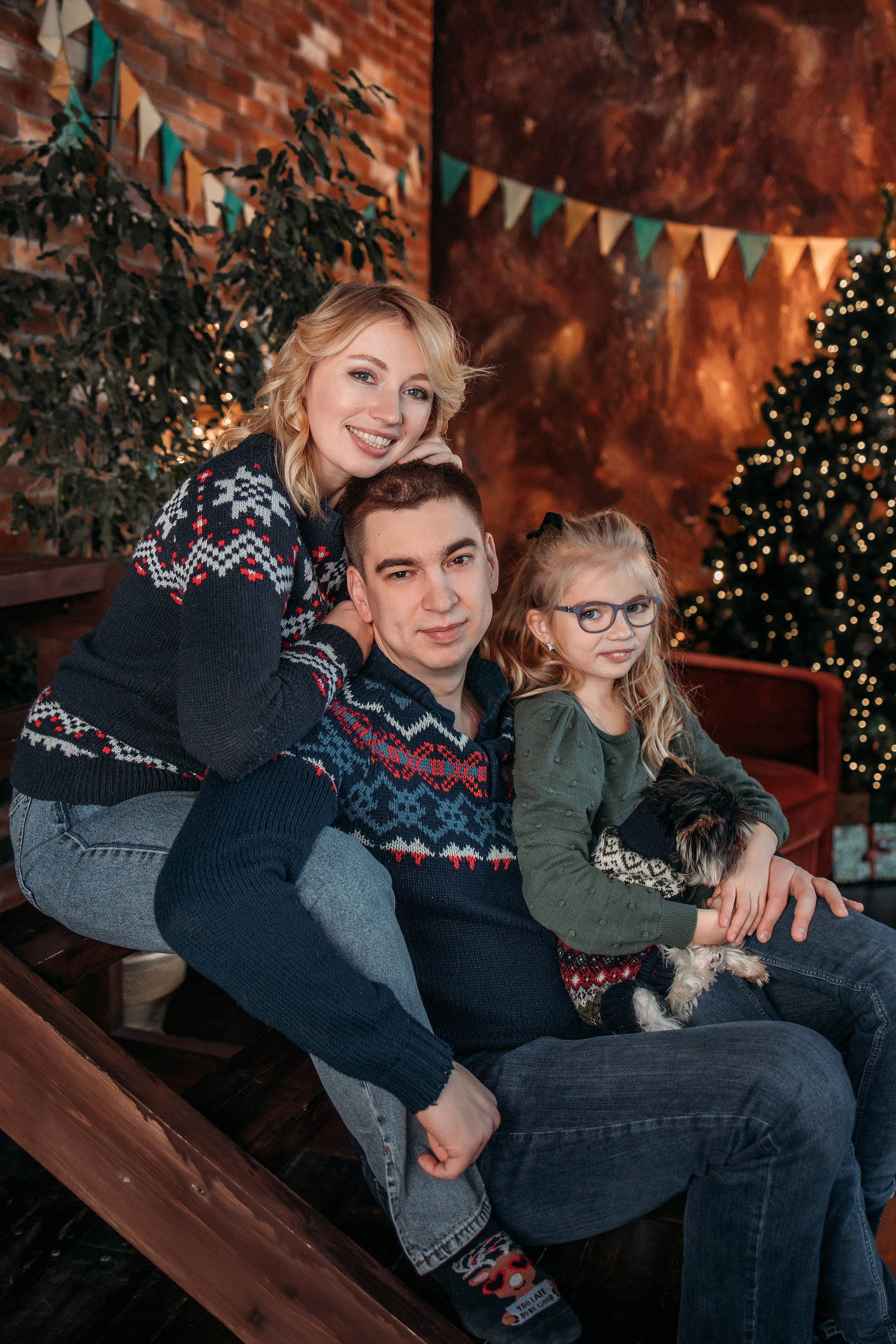 Семейная съёмка в студии