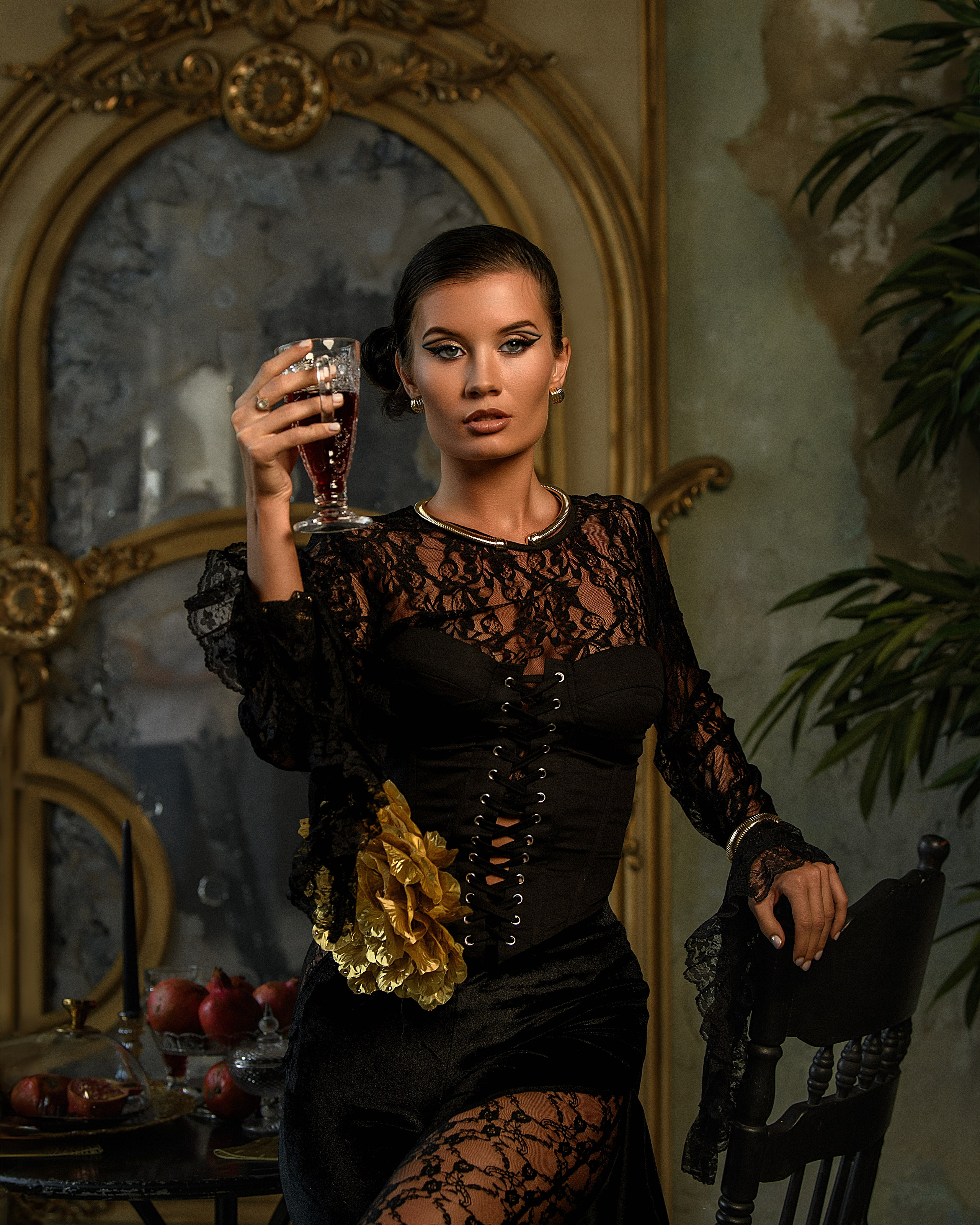 Фотосессия в интерьерной студии. Женский фотограф в Москве Богдашкина Динара