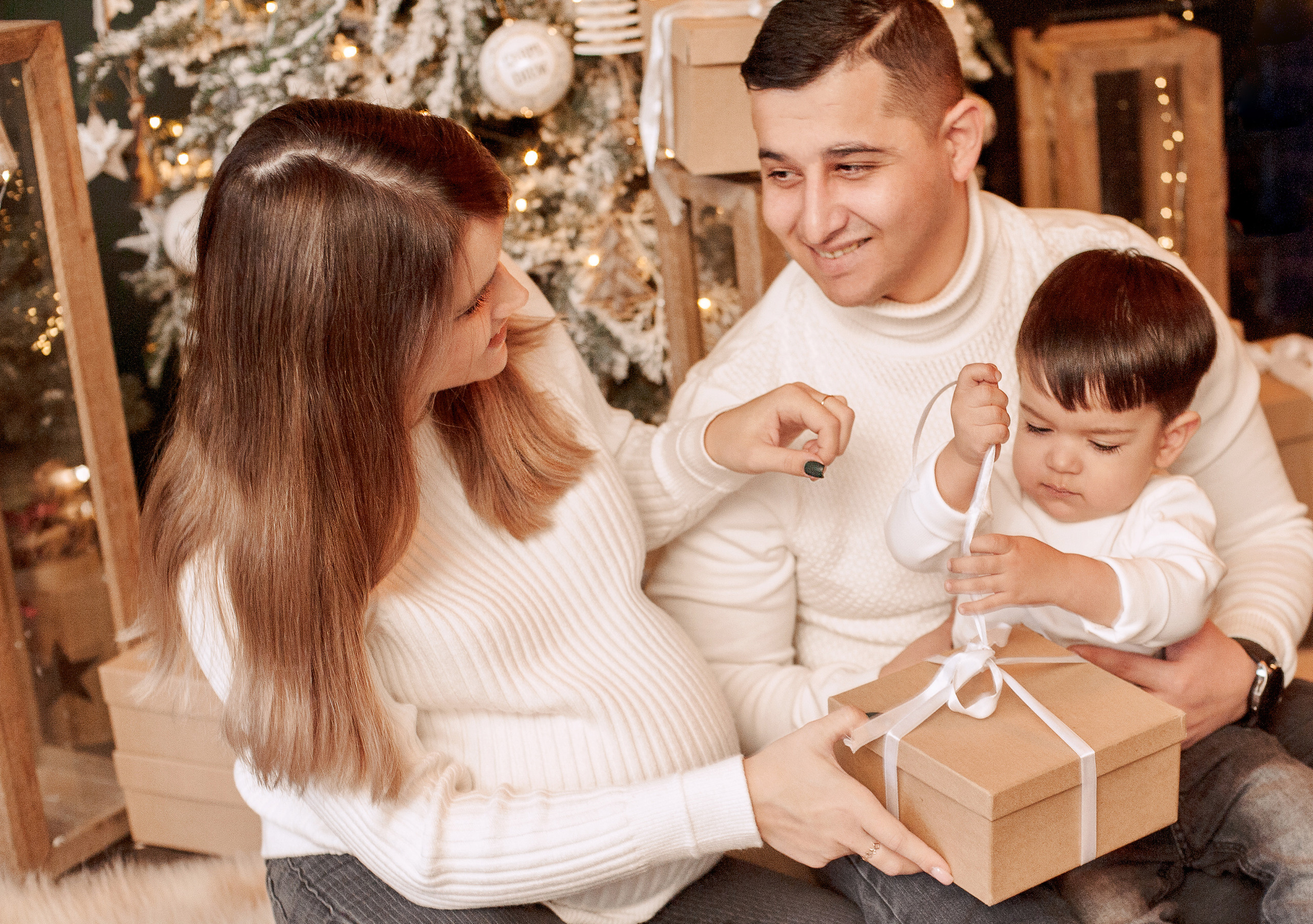 Новогодние фотопрогулки и студийные фотосессии. Семейный фотограф Ульяна Вишнякова