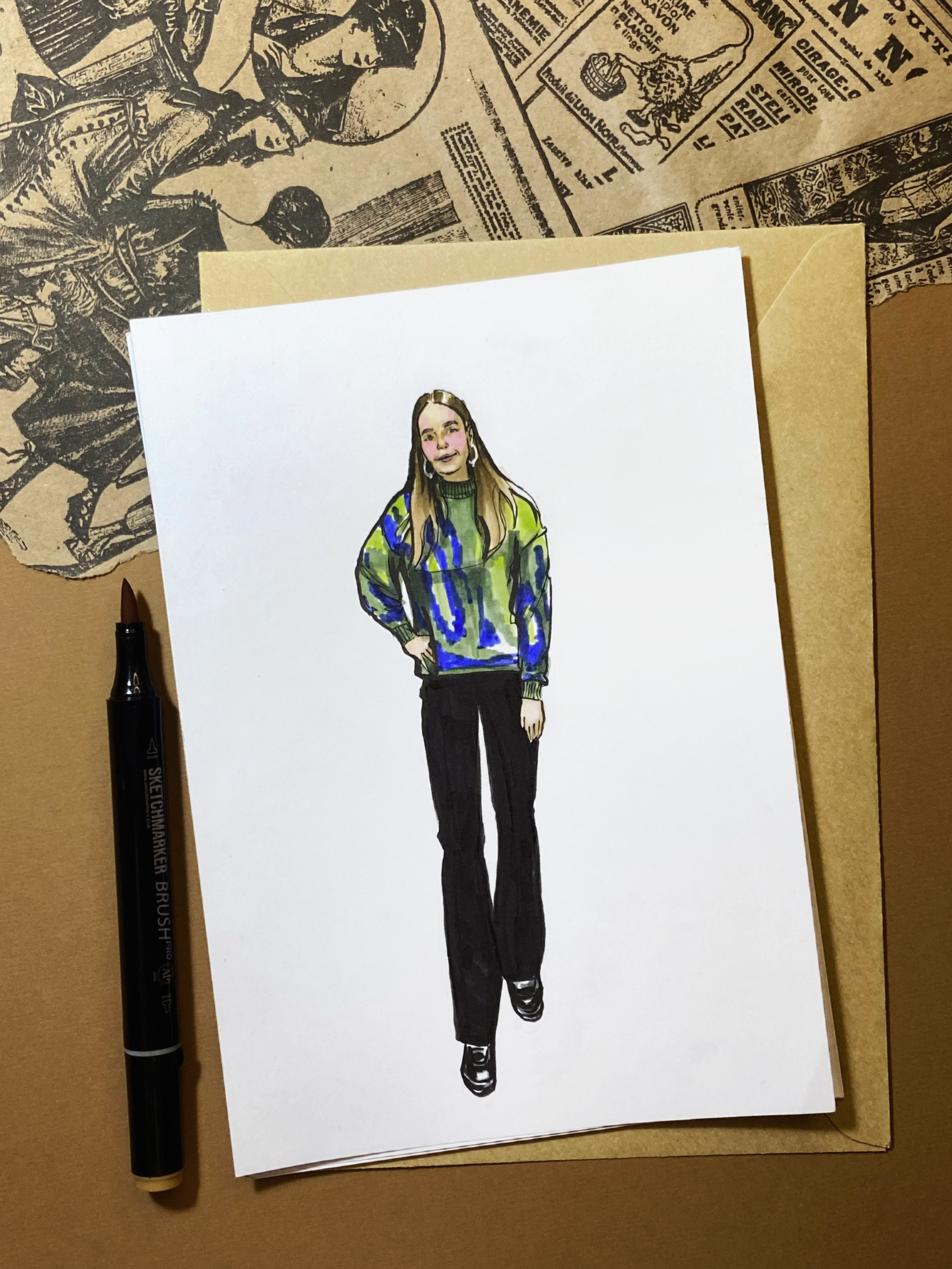 Иллюстрации на заказ в подарок на свадьбу молодоженам, welcome-стенд. Eventiss art agency| Художники и арт-услуги на мероприятие Москва и МО