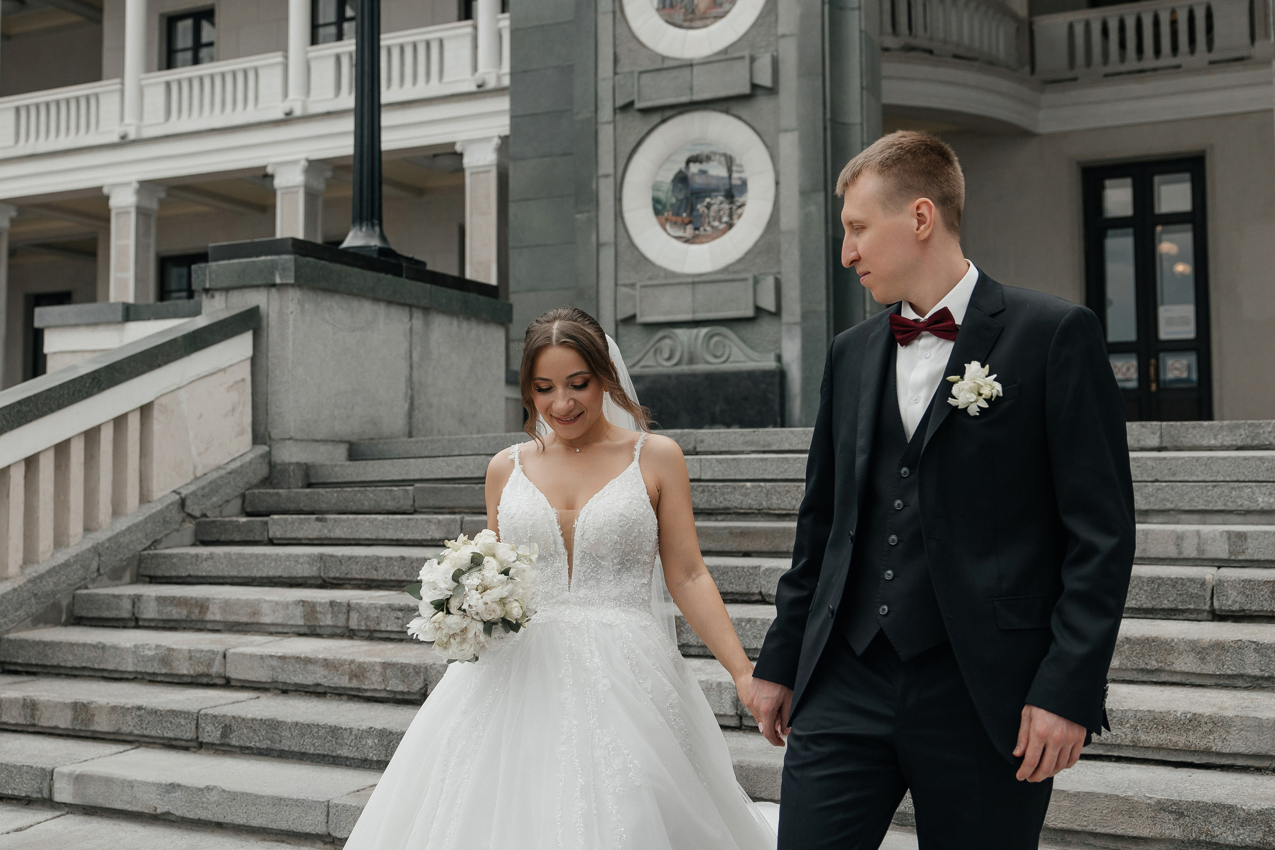 Свадебная фотосессия на Северном речном вокзале