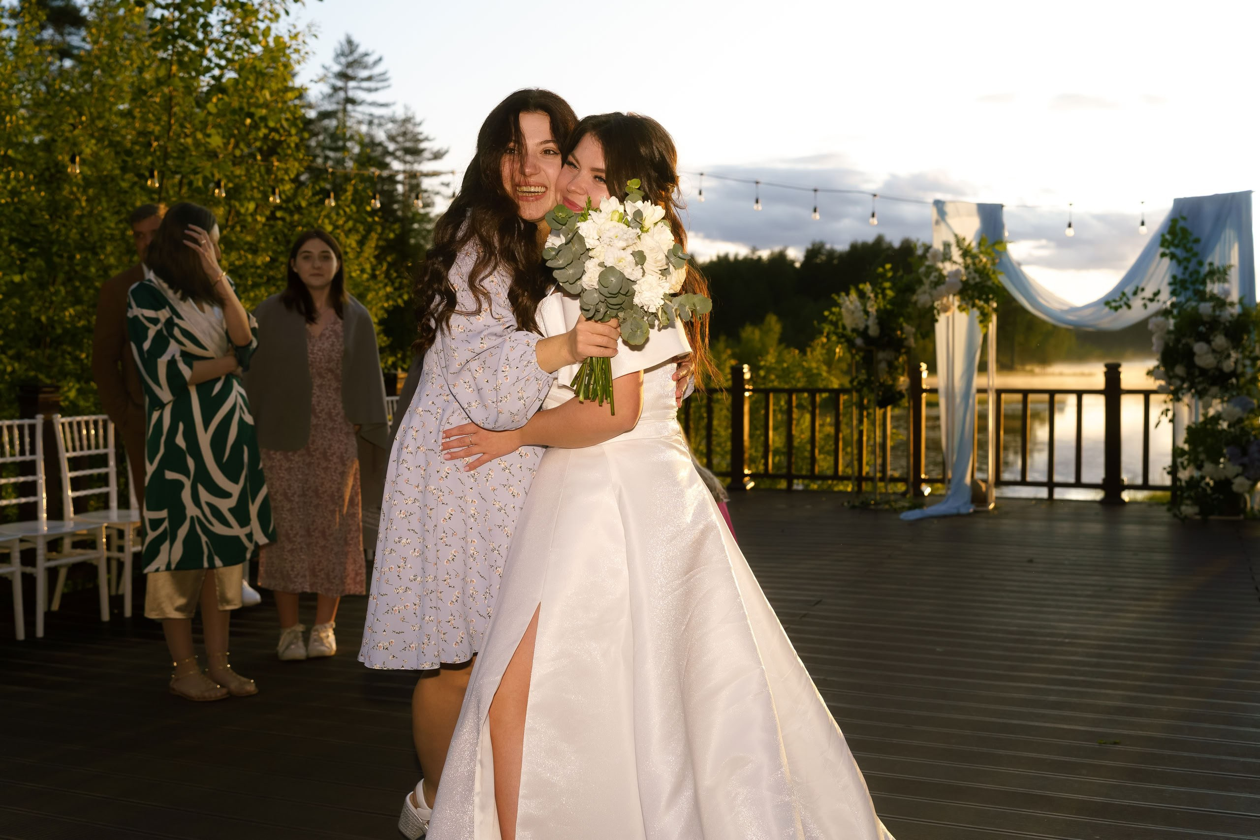 Мария и Михаил — прогулка у озера и церемония. Свадебный фотограф Дмитрий Родионов — Санкт-Петербург и Ленинградская область