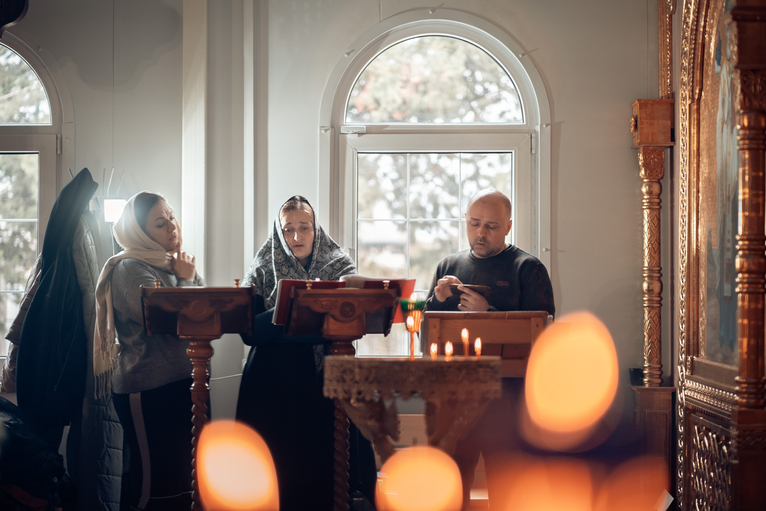 Богослужения в храме Прп.Виталия Александрийского г. Севастополь. Церковный фотограф Севастополь
