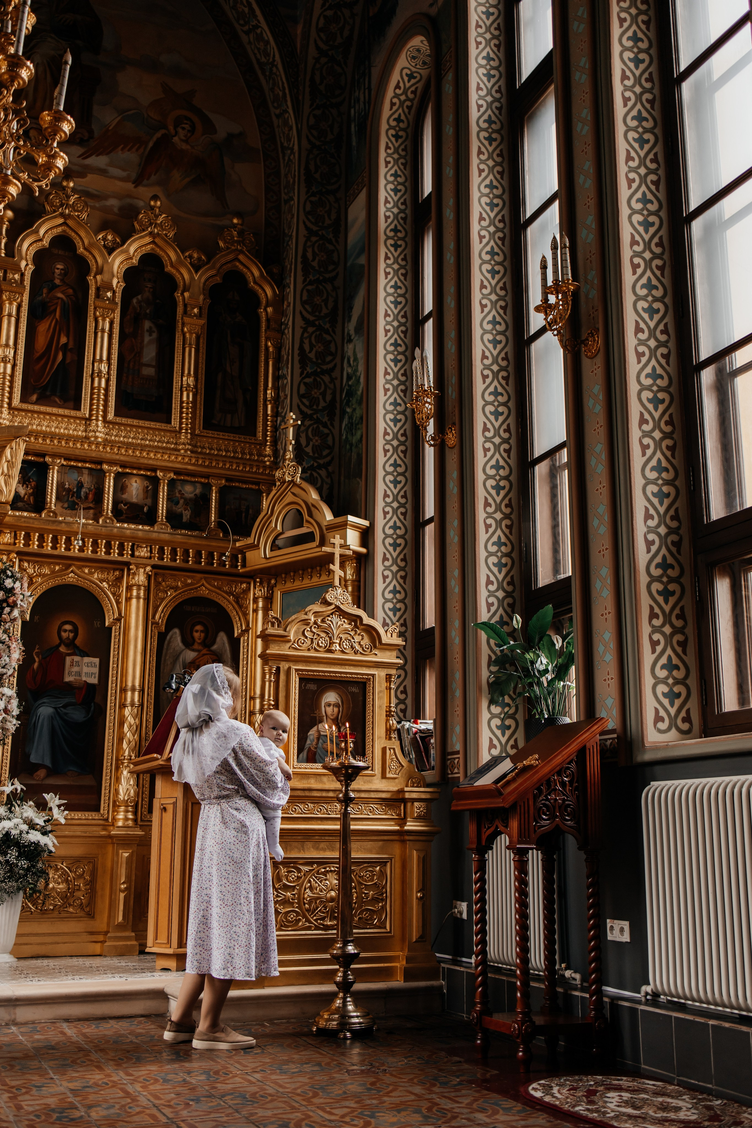 Таинство крещения. Семейный и женский фотограф в Москве Елизавета Волкова