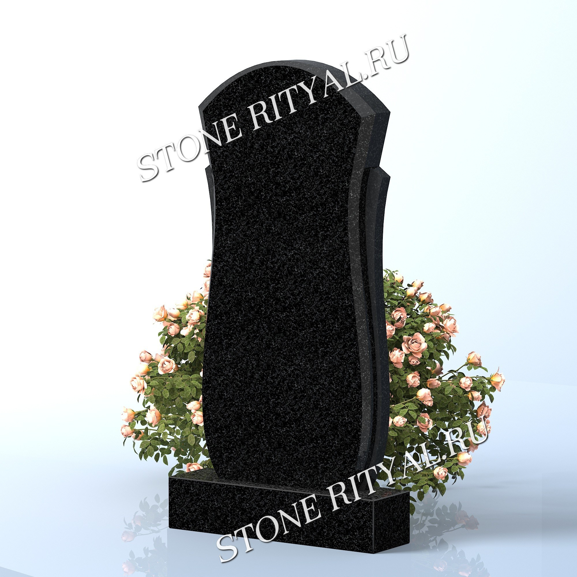 Вертикальные памятники прямые. Изготовление и установка памятников в Москве и МО