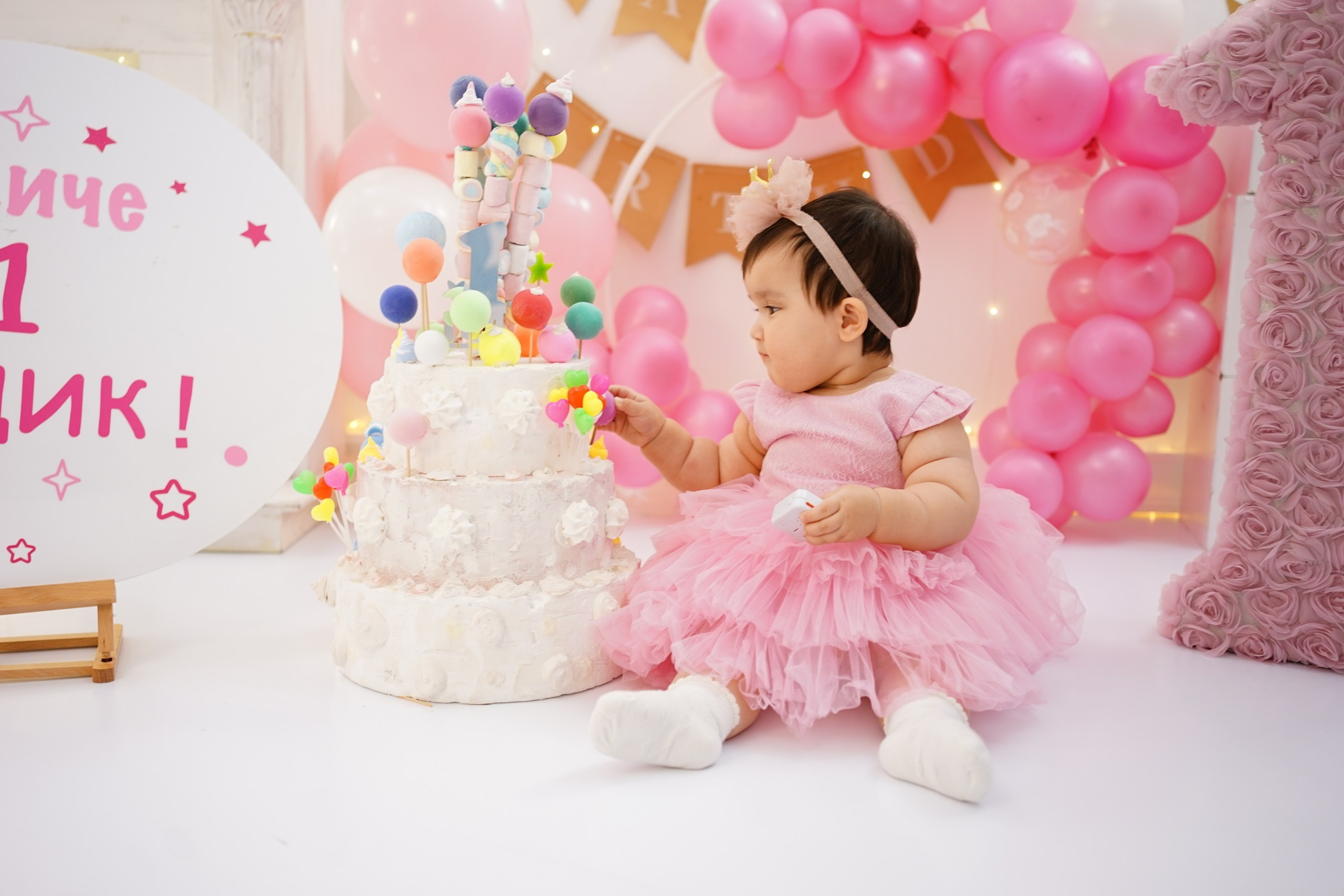 Фотоссесия на Годик для Девочки. Детская Фотостудия ГОДОВАСИКИ в Санкт-Петербурге фотосесия на годик