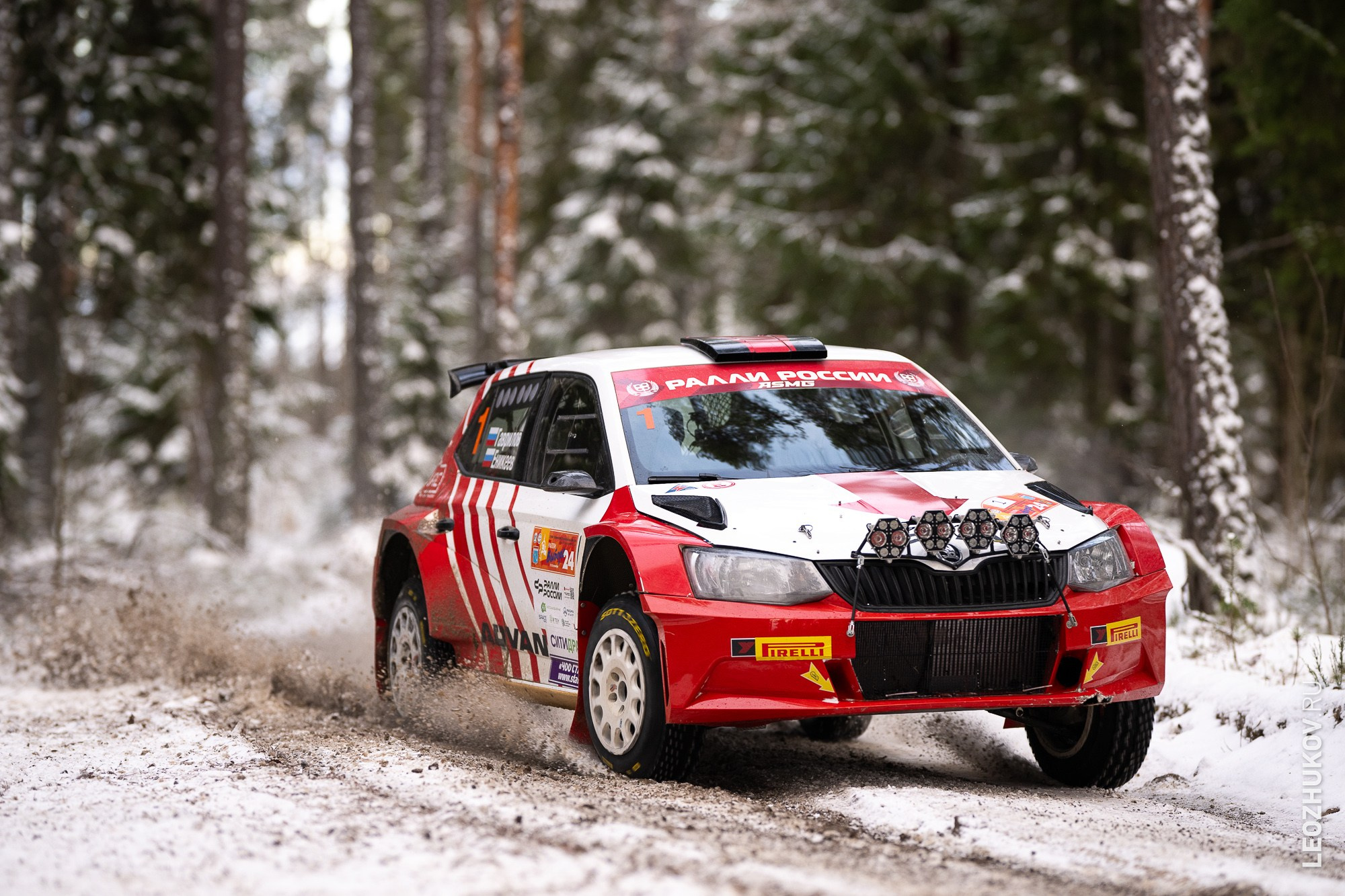 Rally Vyborg 2024. Sports photographer Leonid Zhukov