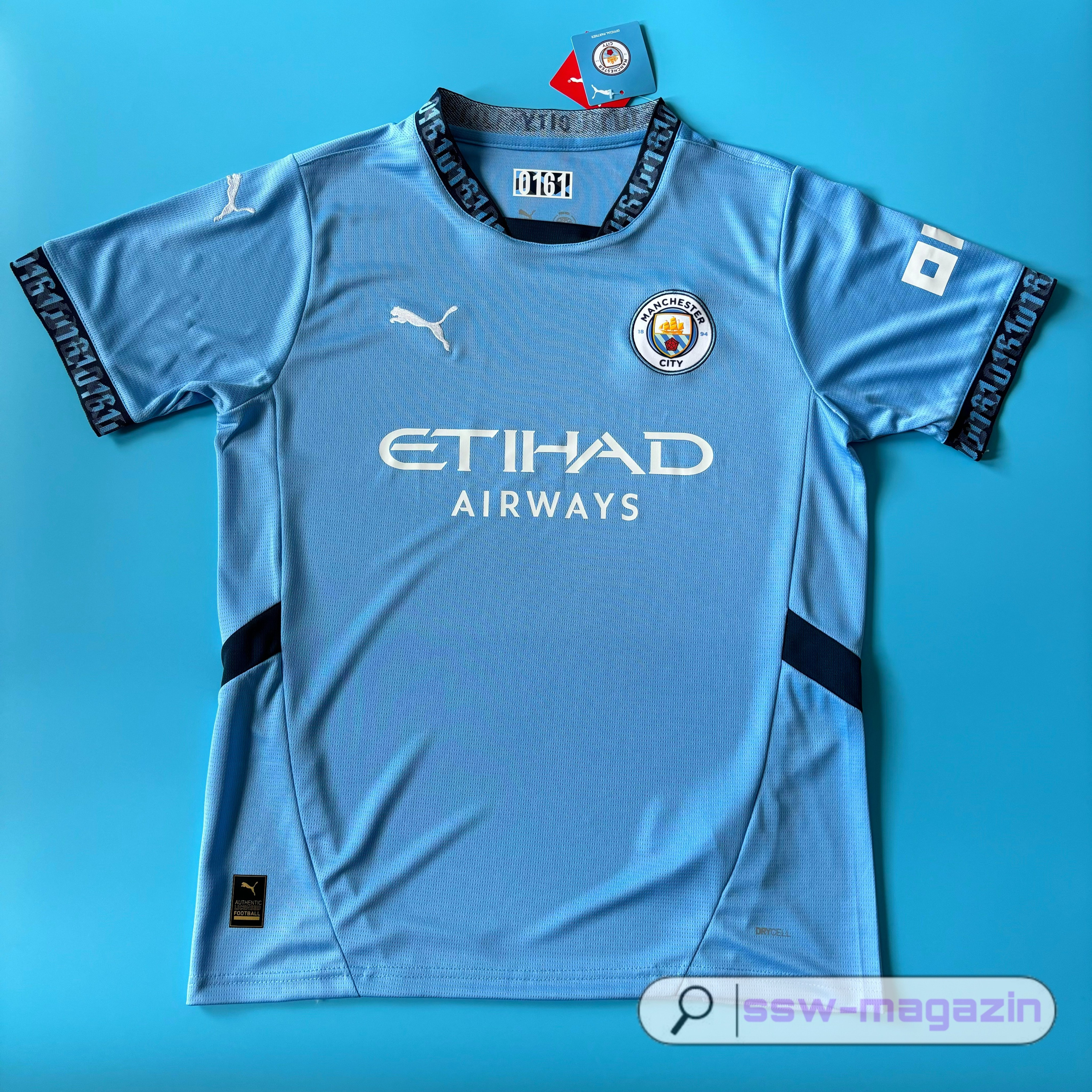 Футболка Manchester City 2024-2025 домашняя купить. Футбольный магазин — ssw_magazin