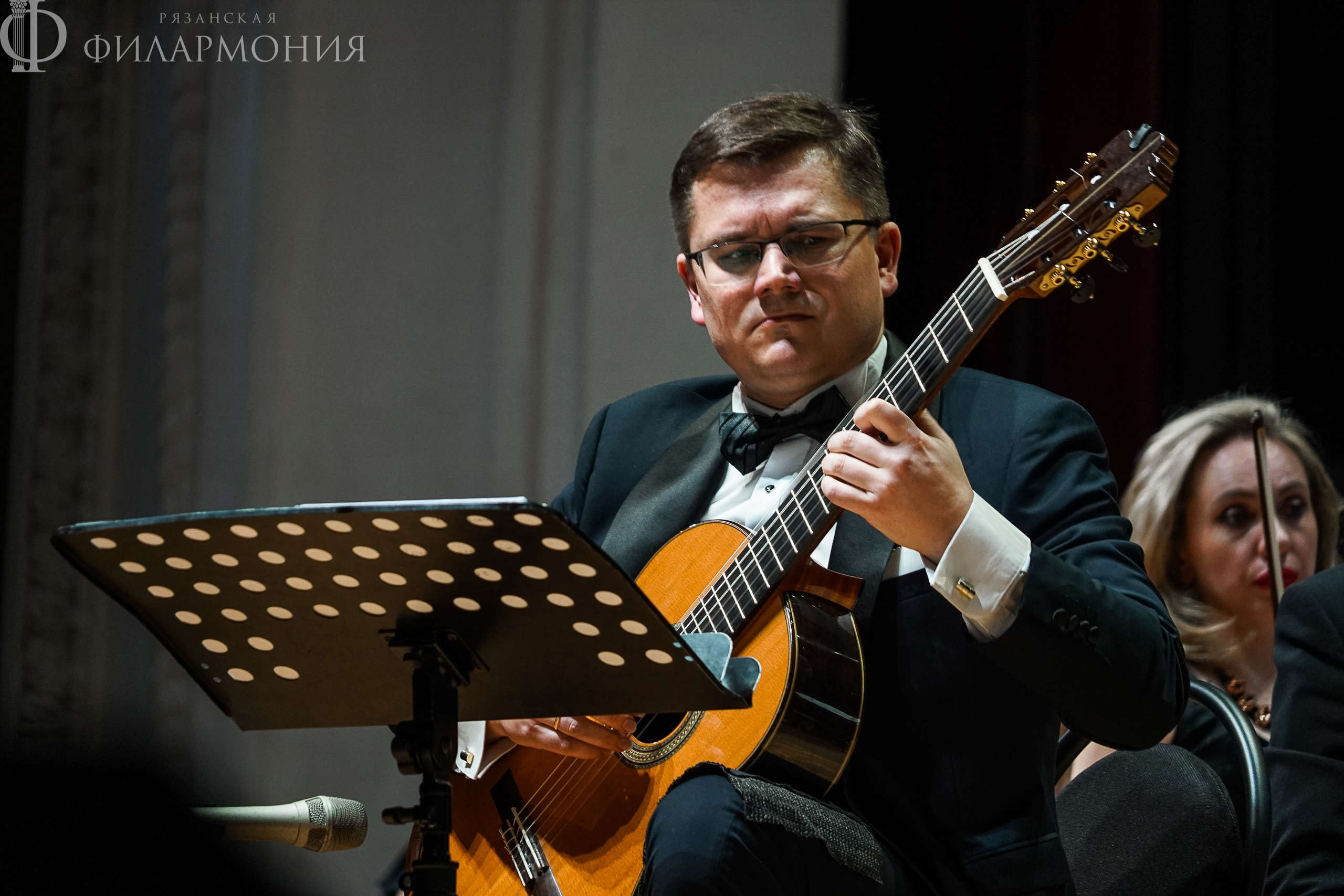 Концерт для гитары Александра Чайковского прозвучал в Рязани. Дмитрий Бородаев