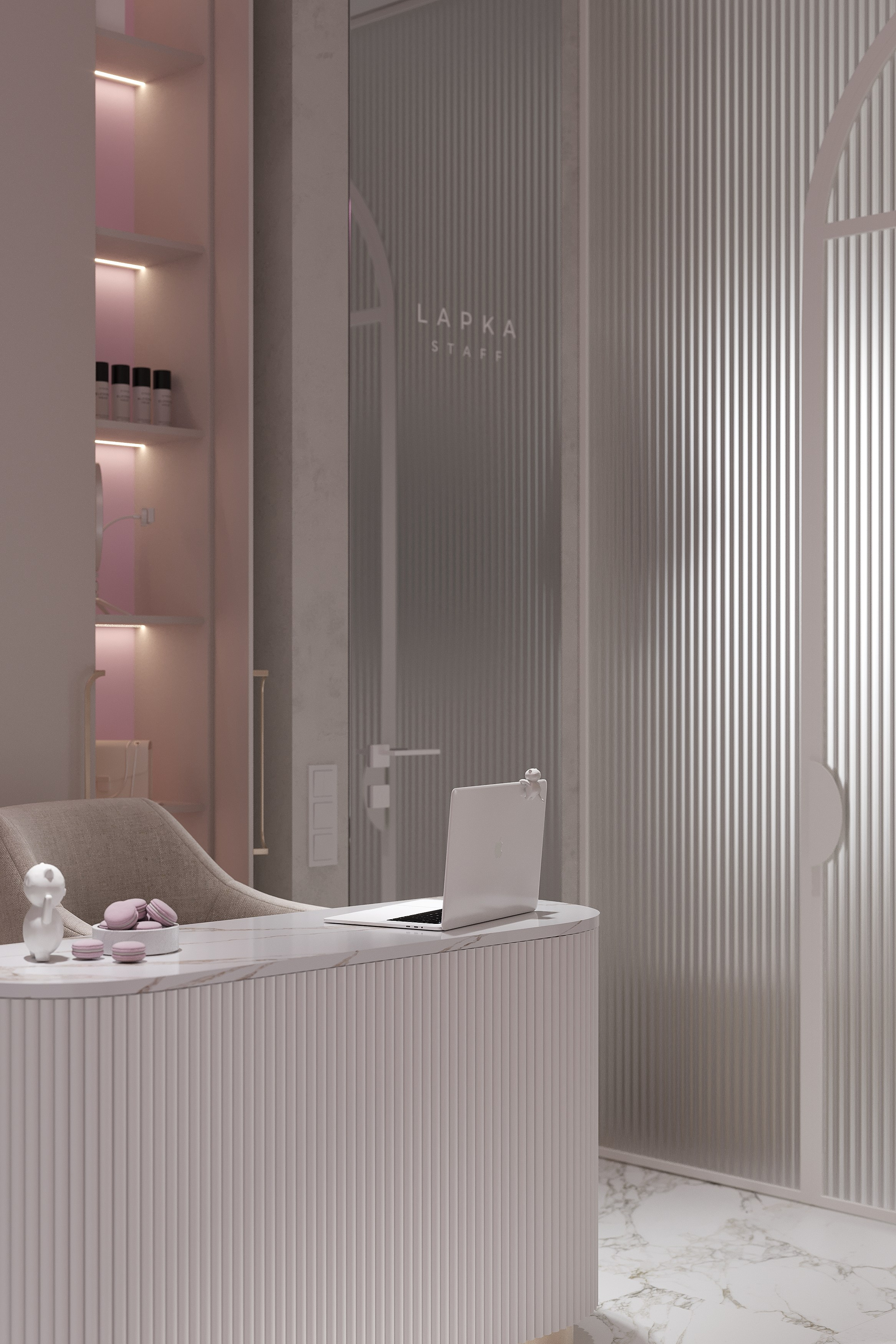 Lapka Beauty. Студия дизайна интерьера mono moon в Москве