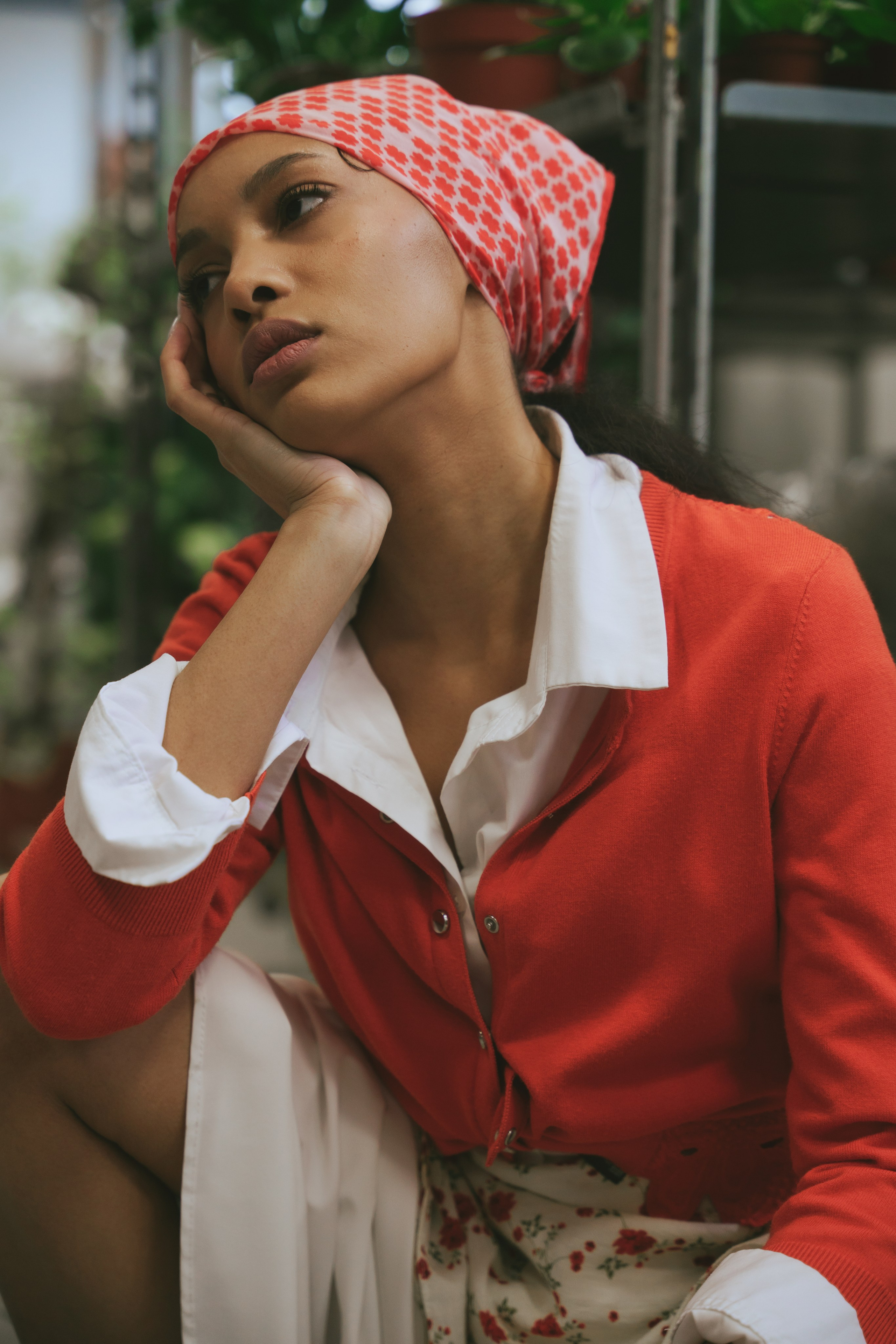 Стилизованная контент фотосессия для цветочной базы в Архангельске