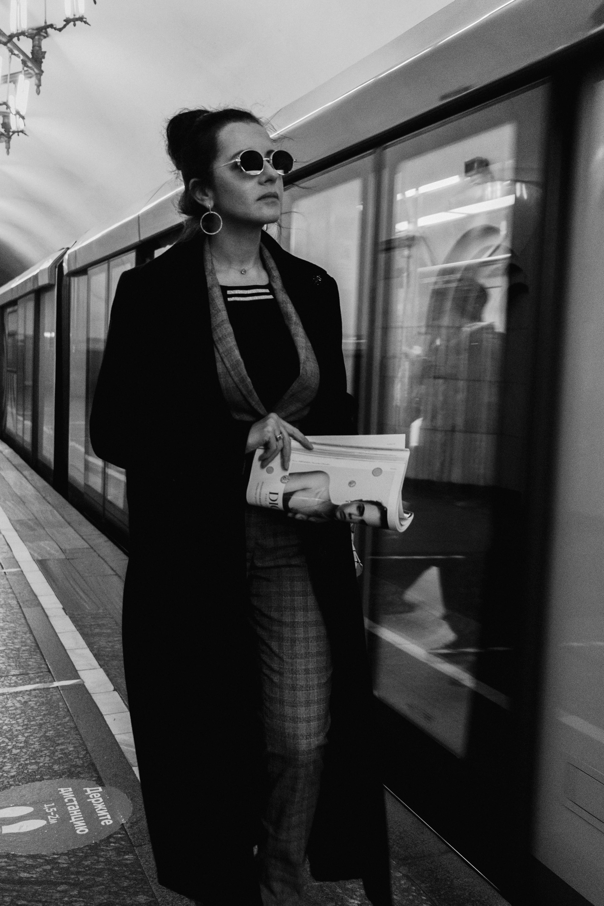 Открытие подземных съемок. Портретный фотограф Москва