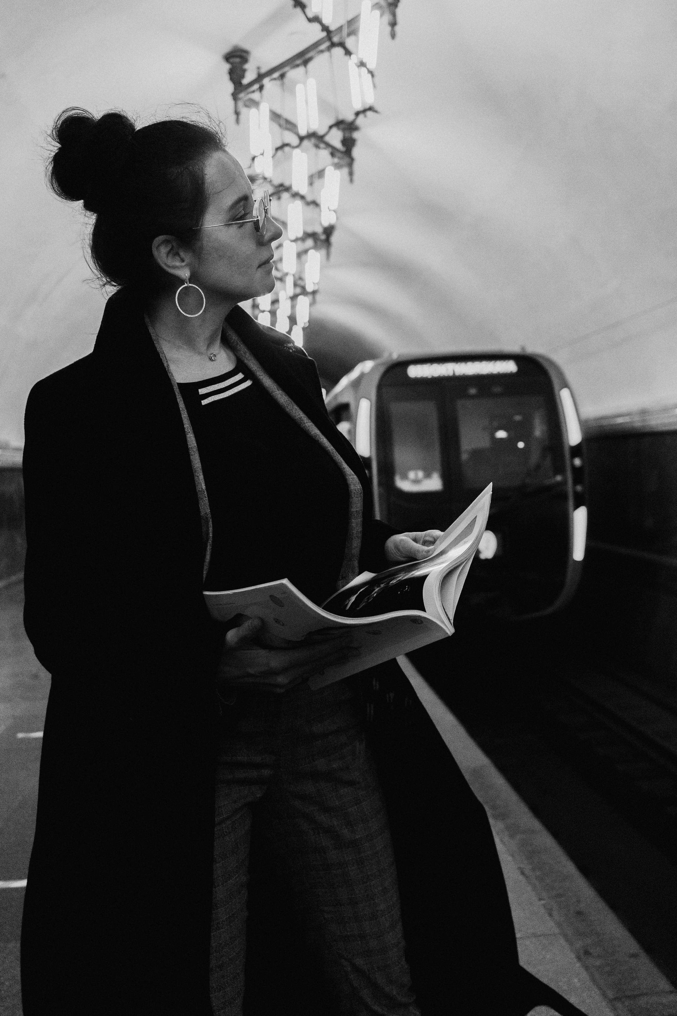 Открытие подземных съемок. Портретный фотограф Москва