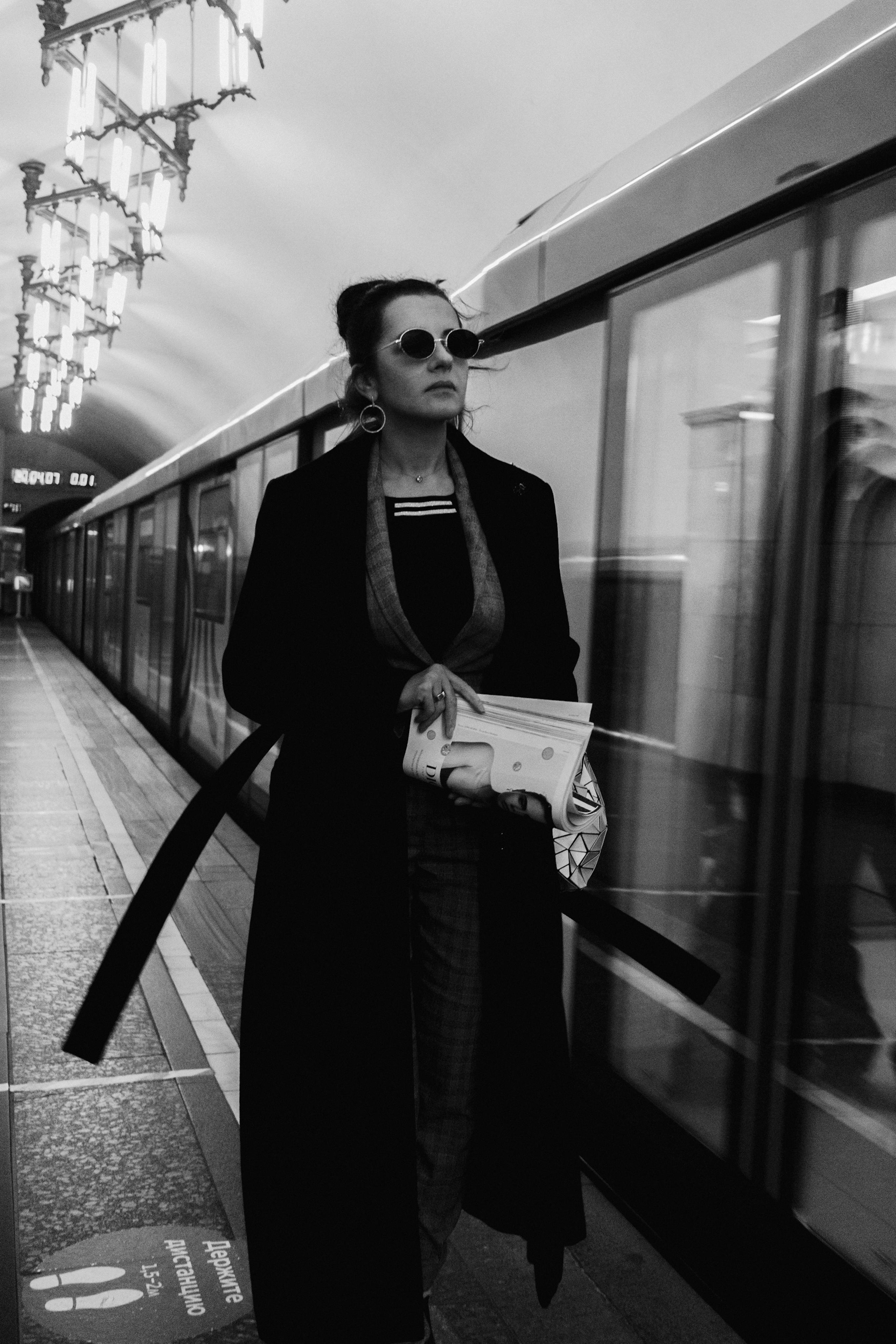 Открытие подземных съемок. Портретный фотограф Москва