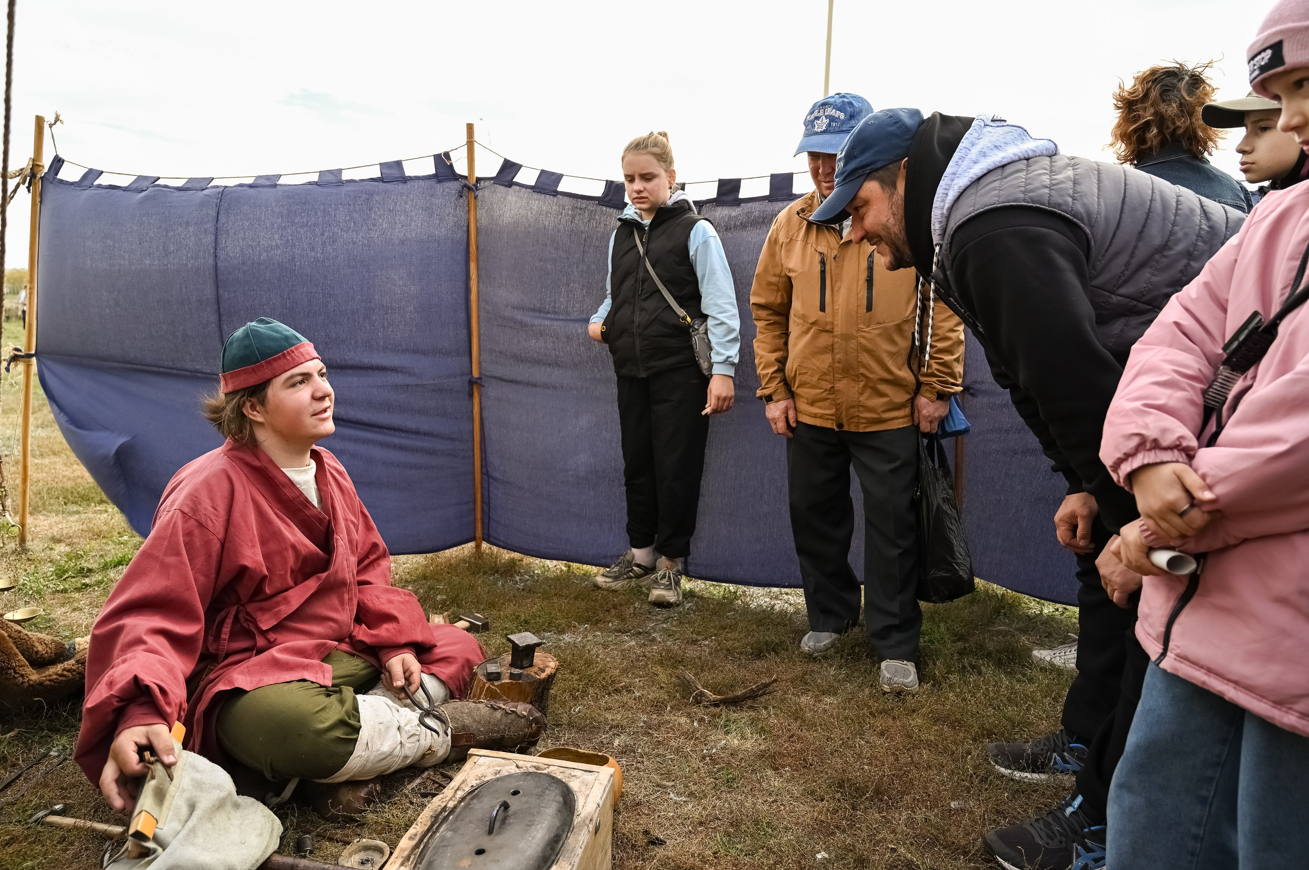 Ремесла на фестивале путешествие в прошлое