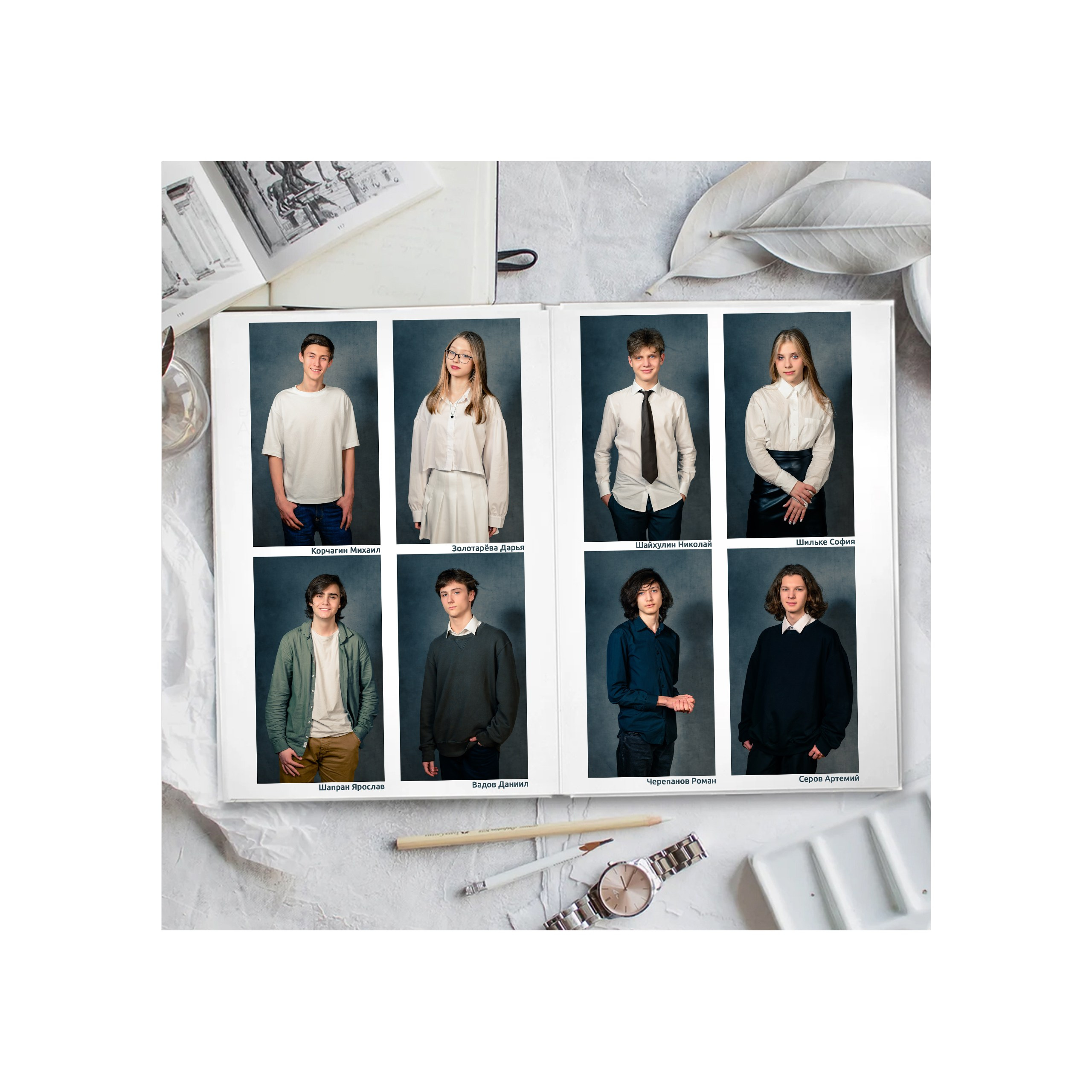 Альбомы с оживлением. Выпускной школьный альбом в Москве / Школьный фотограф Юлия Михайленко