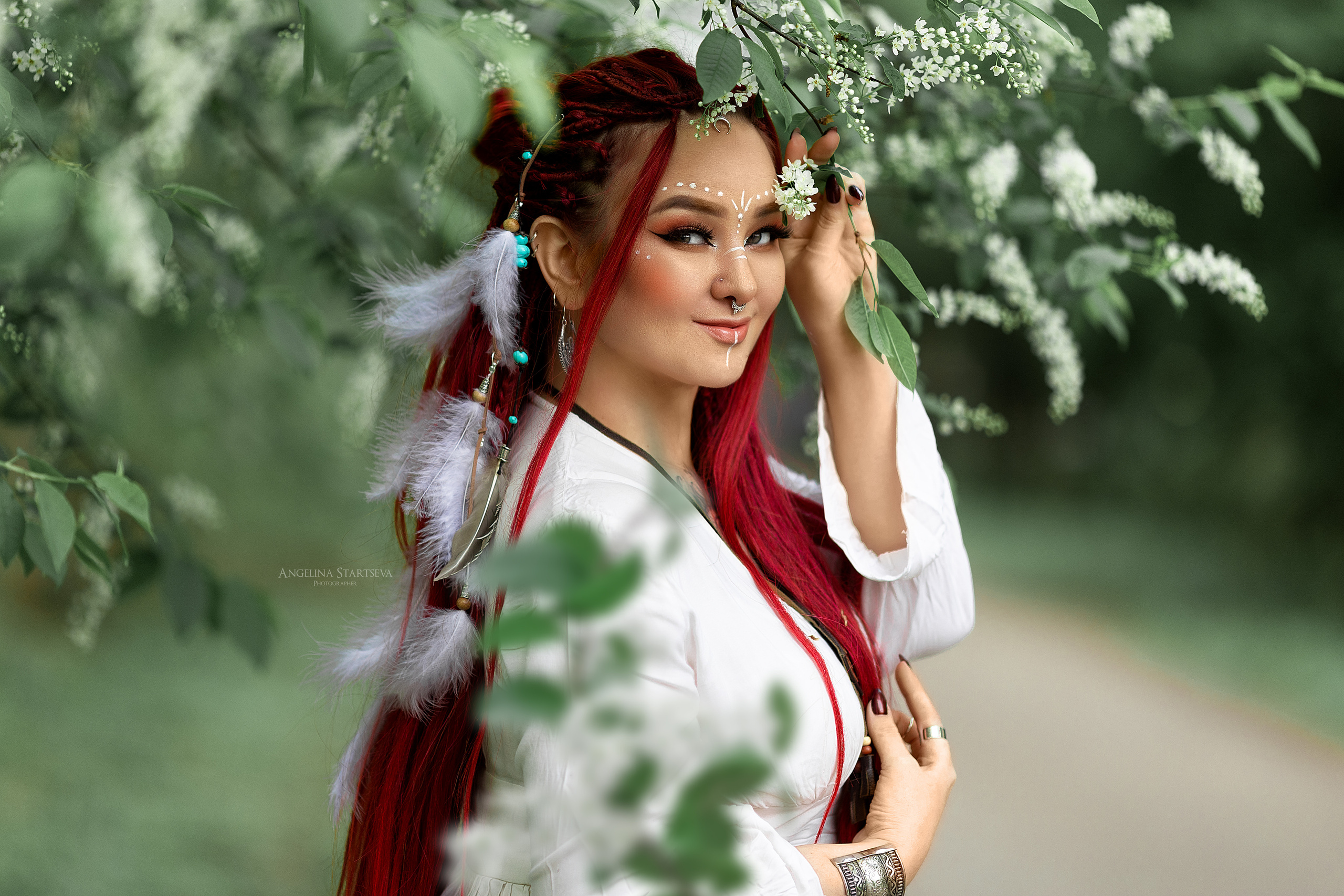 фотосессия в черемухе