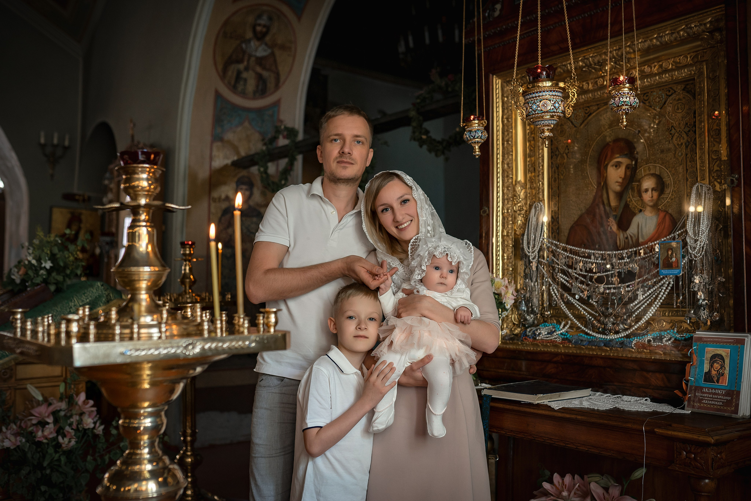 Крещение Софии. Фотограф Крещения и Венчания в Москве