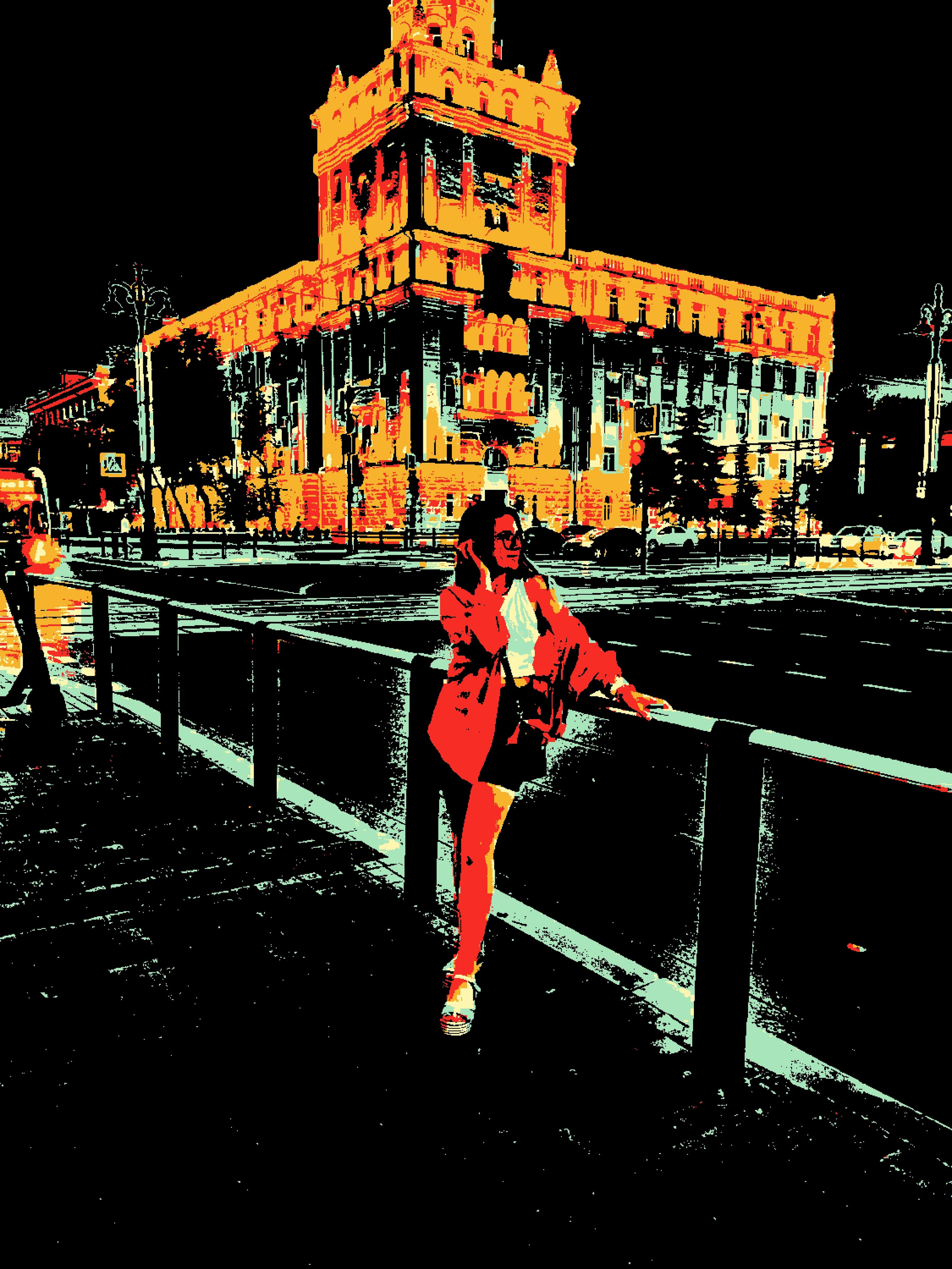 Визуальный арт пиксельный художник Василь Пиксель