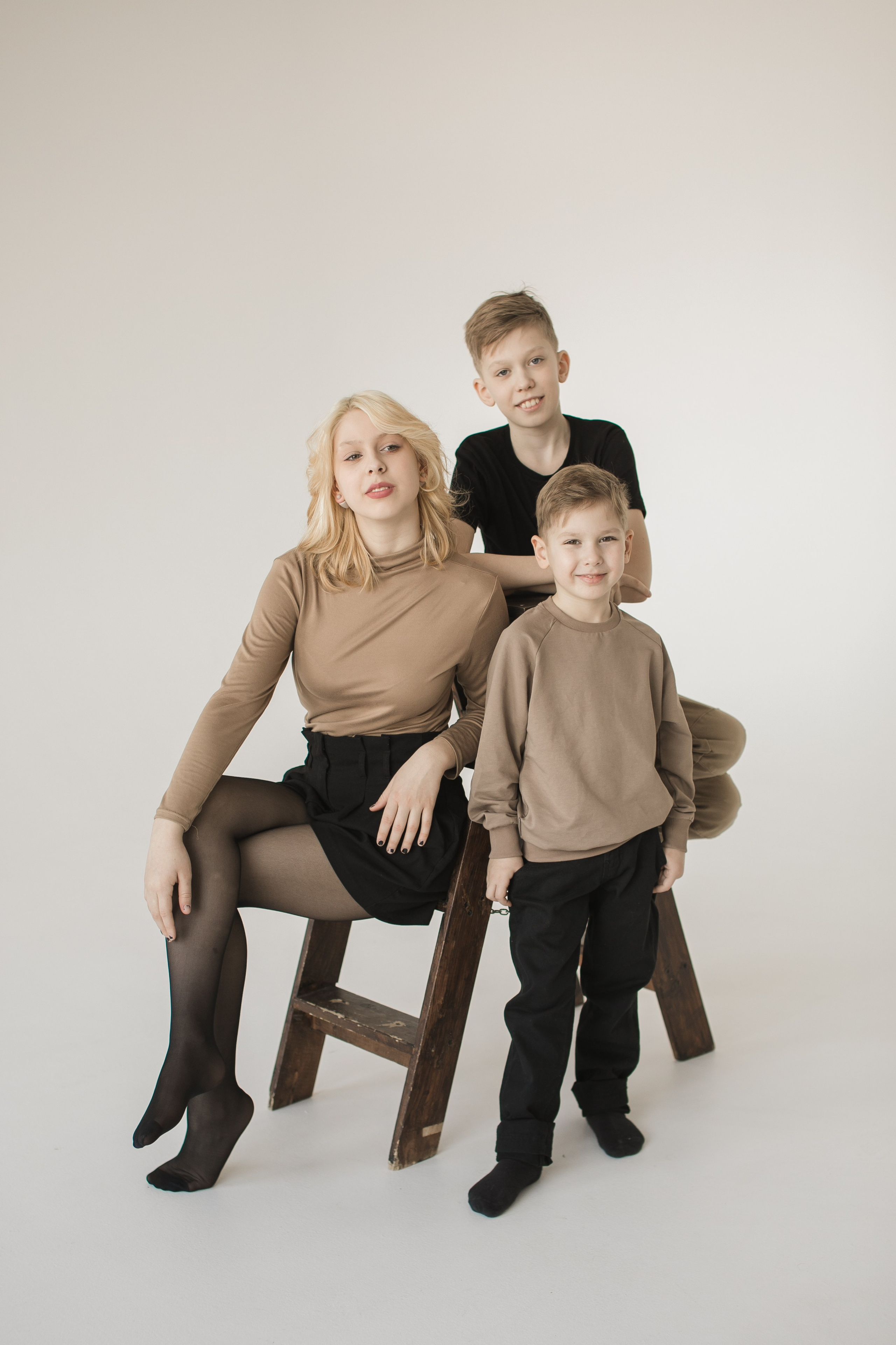 Пример фотосессий на циклораме. Семейный фотограф в Москве Домодедово Московцева Алина