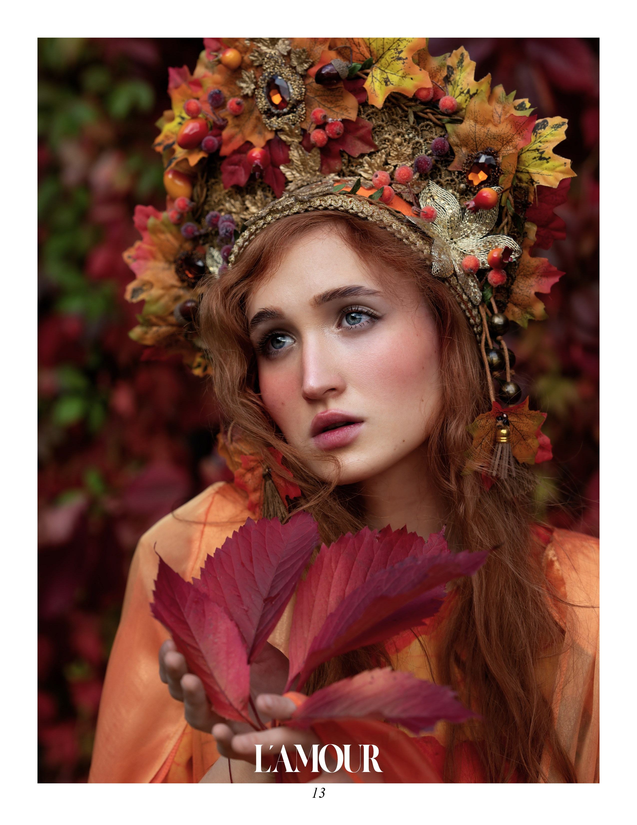 Фотодень Аля Рус в кокошниках. Коммерческий фотограф Москва /Дубай, эксклюзивные фэшн фотосессии