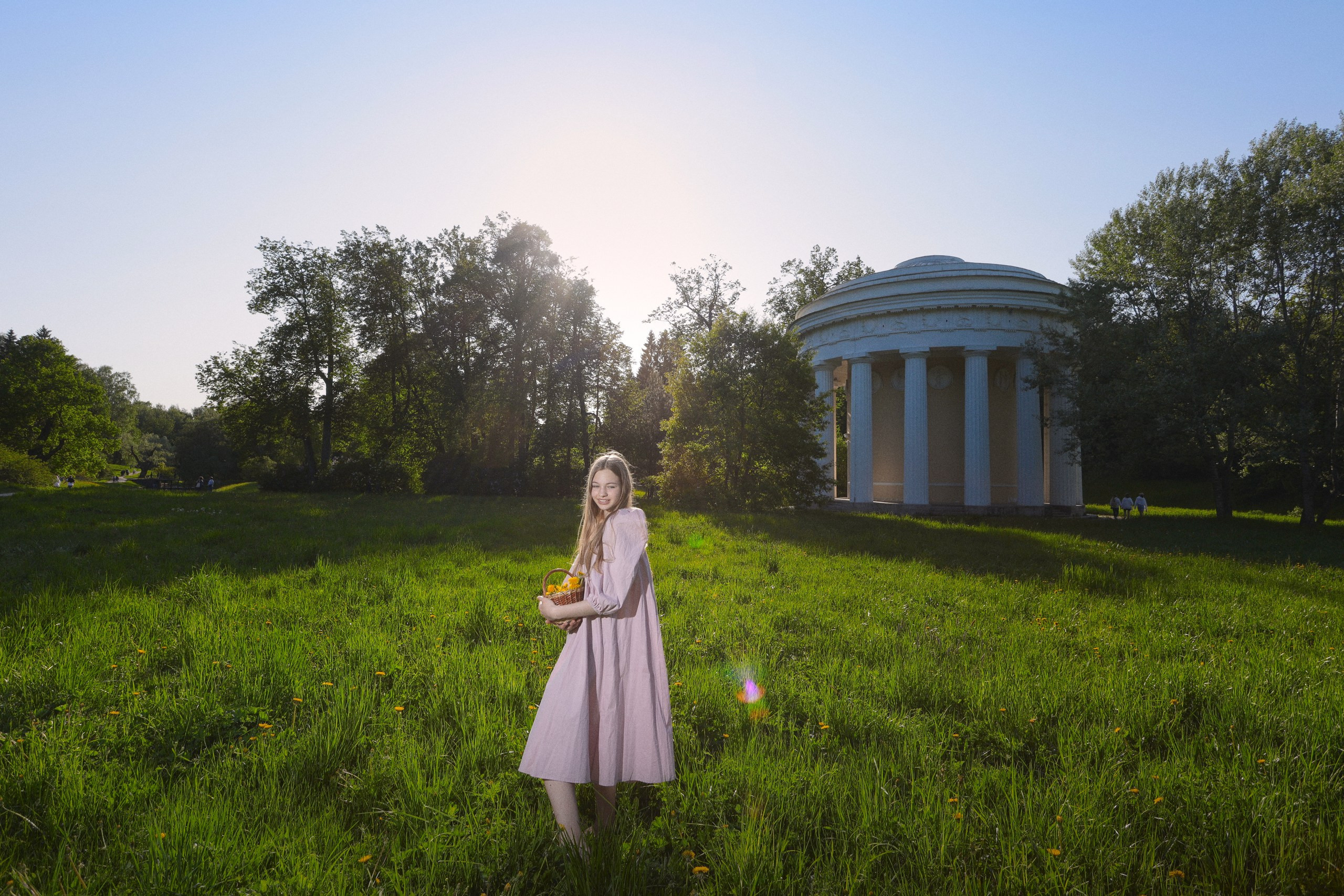 Павловский парк. Одежда из Санкт-Петербурга СИНИОКО