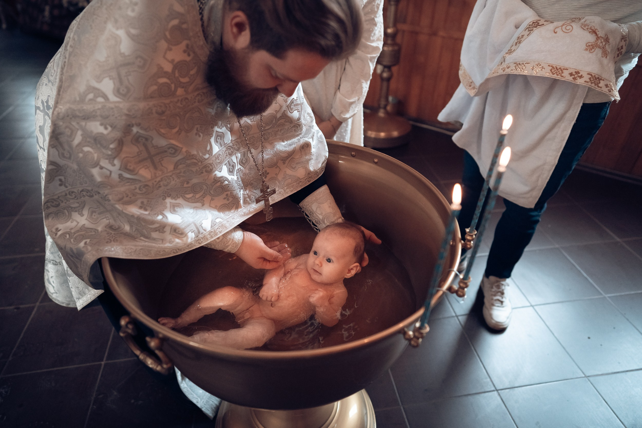 Крещение в храме Блж.Ксении Петербургской Севастополь. Церковный фотограф Севастополь