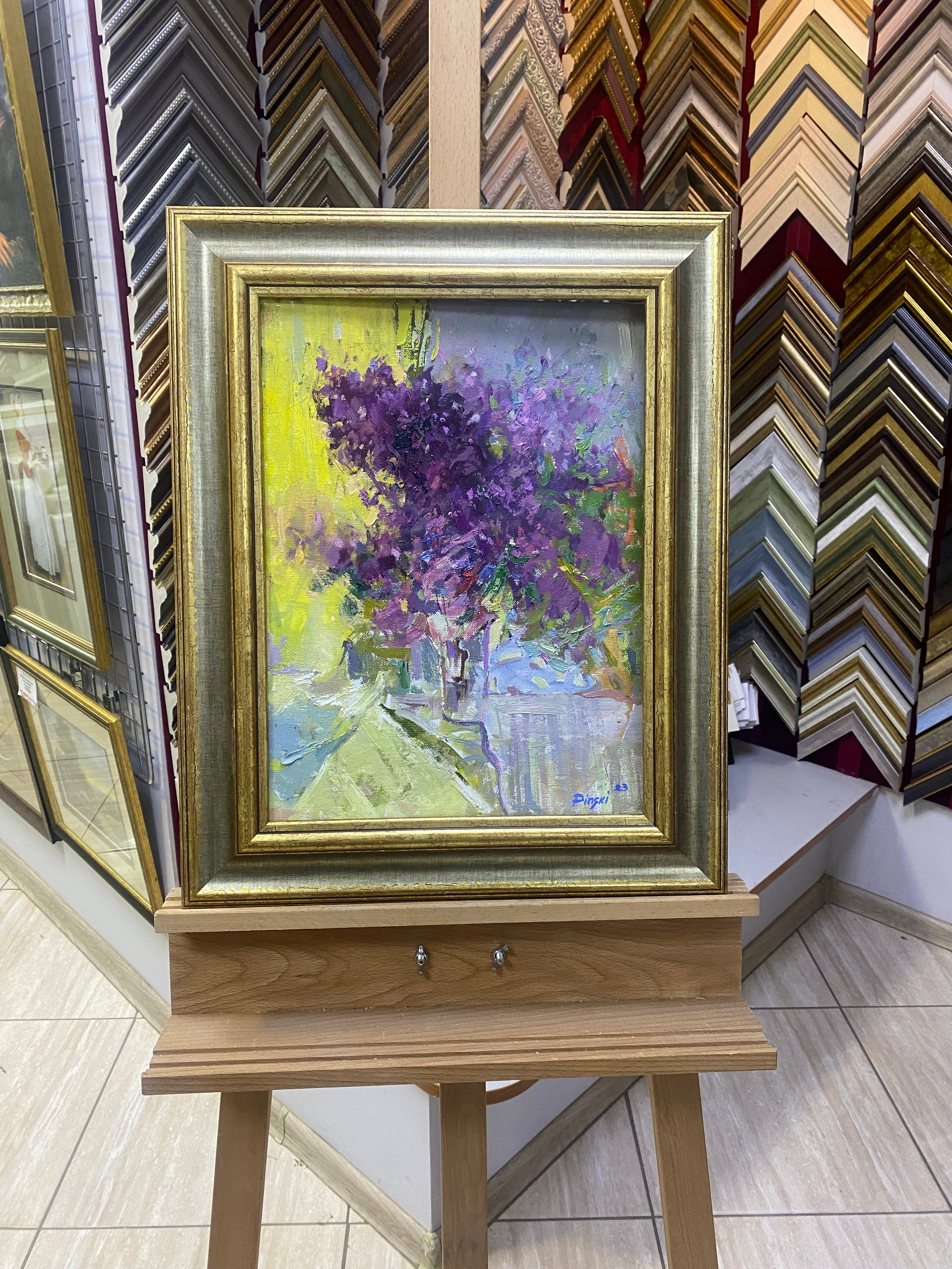 оформление этюда