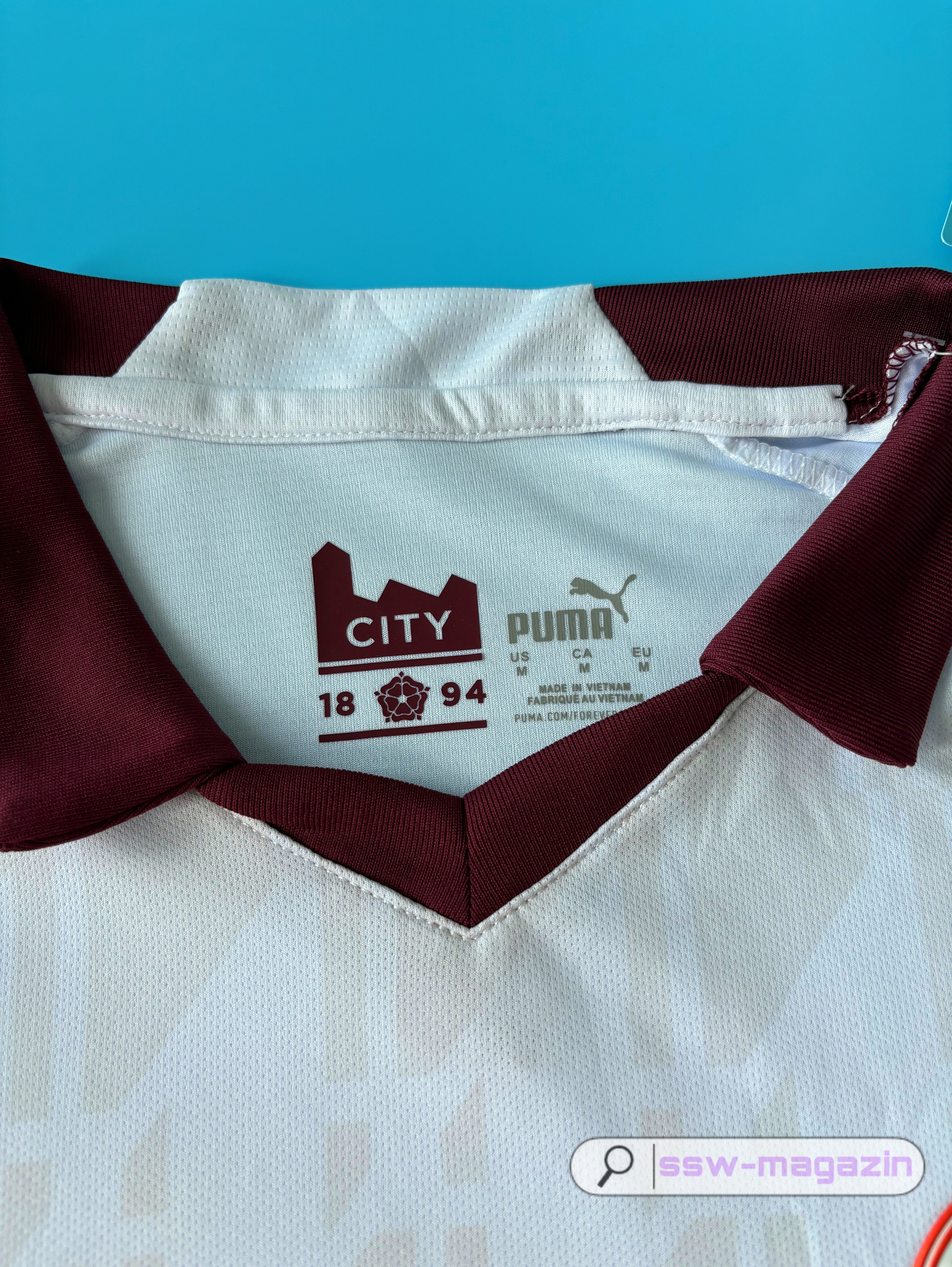 Купить джерси Manchester City белая 2024. Футбольный магазин — ssw_magazin