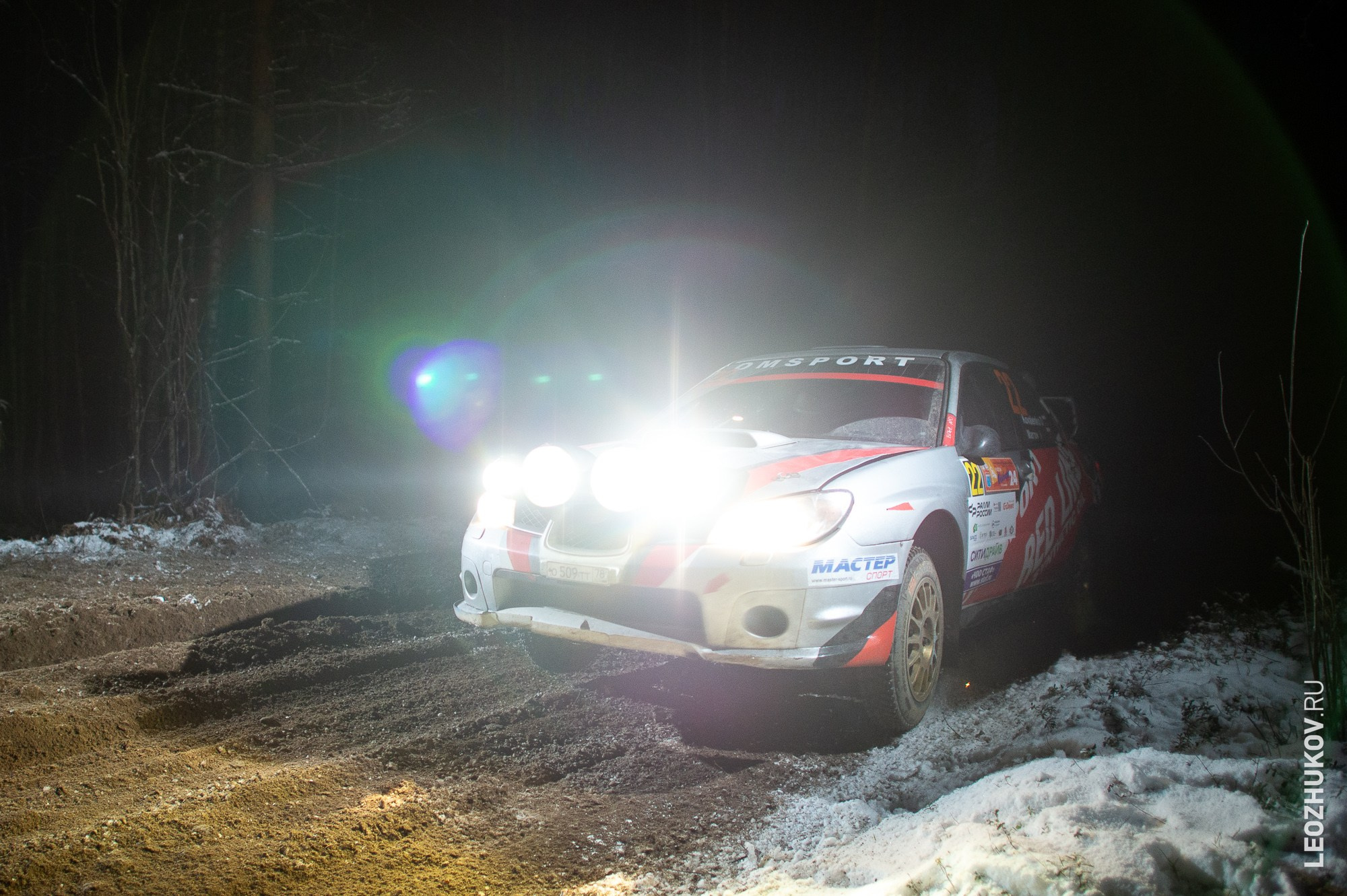 Rally Vyborg 2024. Sports photographer Leonid Zhukov