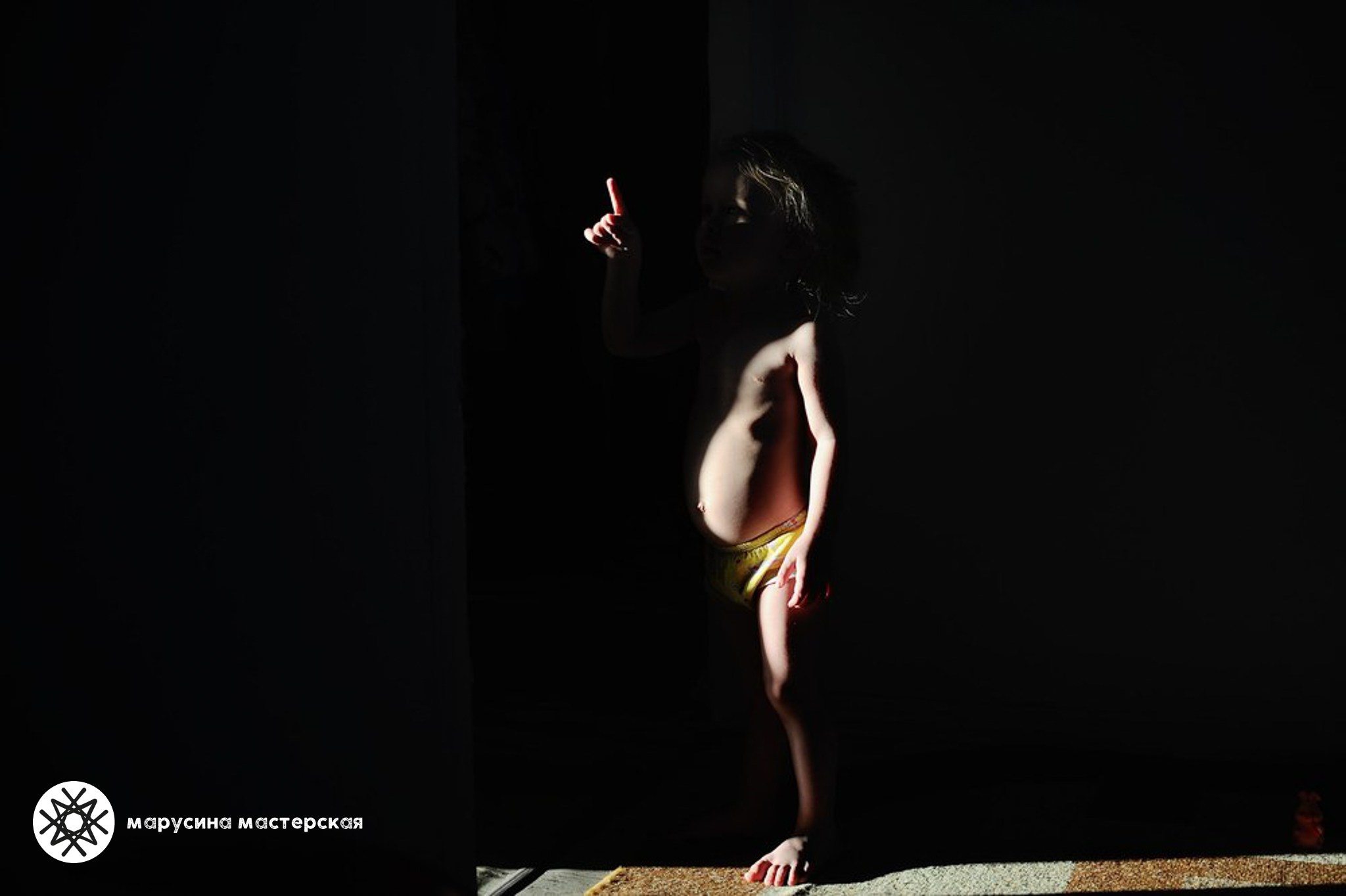 Фотография с проработанной композицией и светом