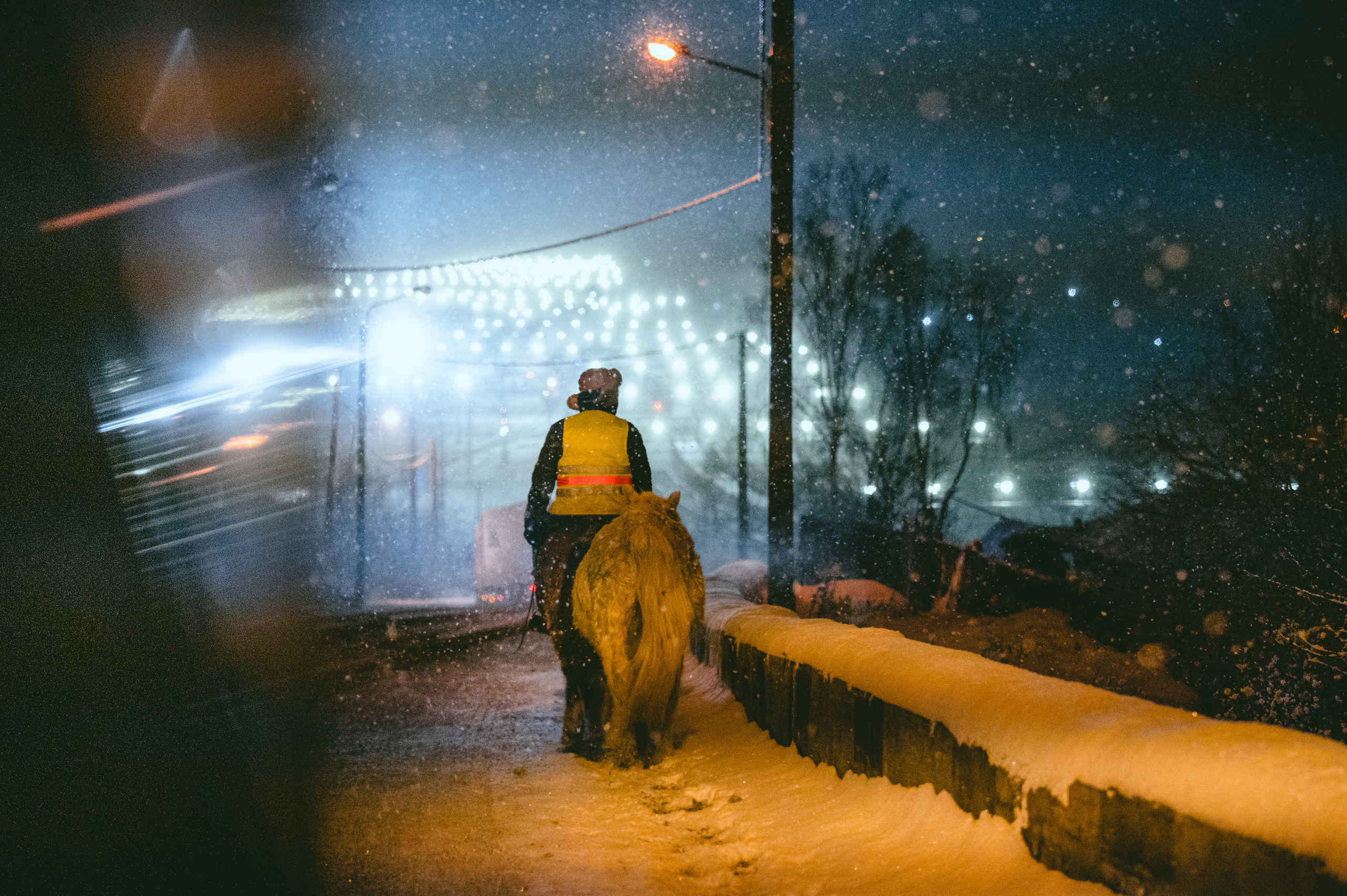 Якутские всадники в Иркутской области (конный поход Оймякон-Москва). Репортажный фотограф Анна Диденко