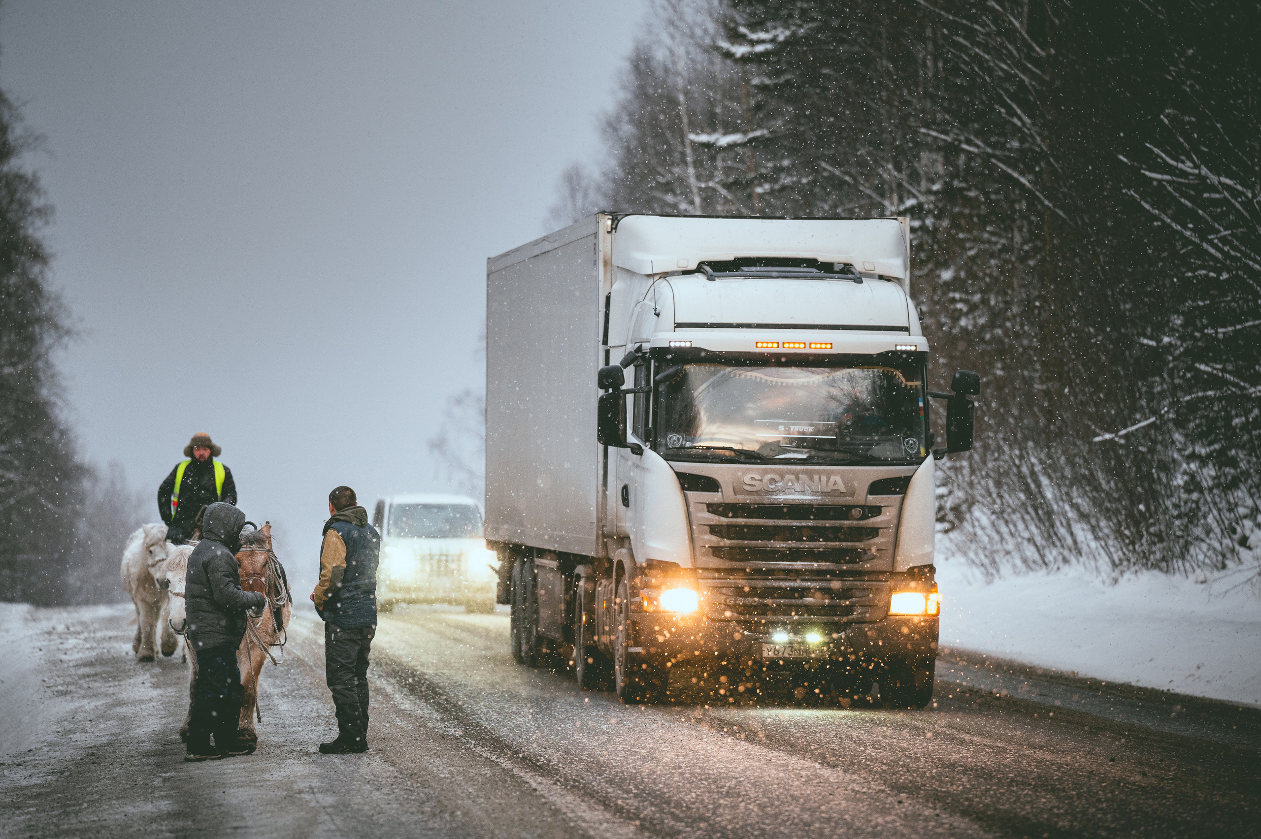 Якутские всадники в Иркутской области (конный поход Оймякон-Москва). Репортажный фотограф Анна Диденко