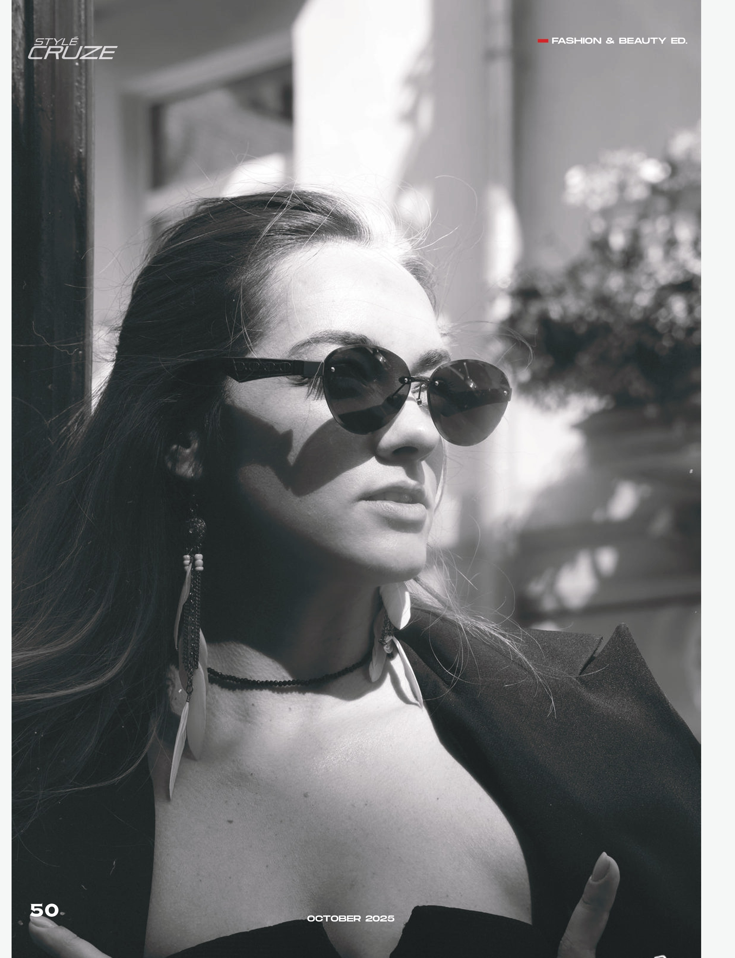 Публикация в октябрьском журнале Style Cruze. Фотограф. Москва. Мужские и женские портреты