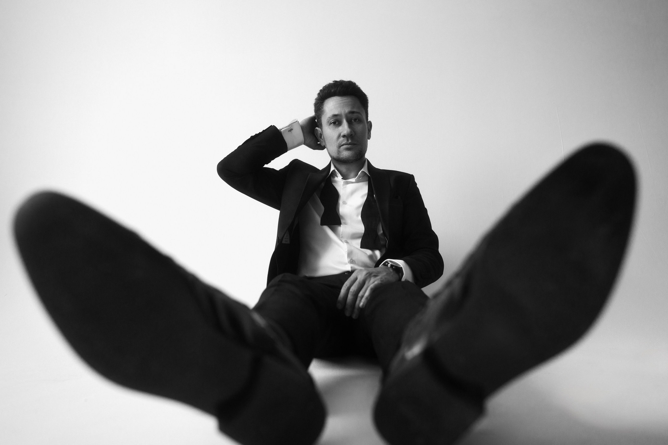 Men’s Black and White Studio Photoshoot with Nikolay at DeLight Studio — Anton Avanzato