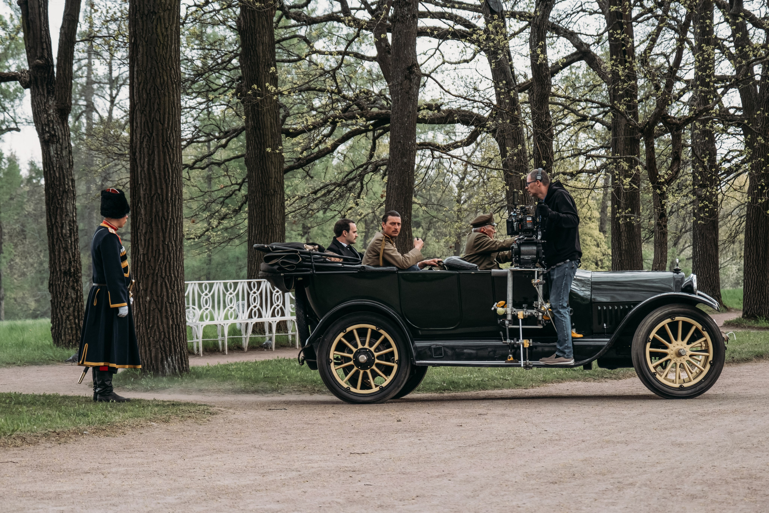 Бэкстейдж. Фотограф и оператор Илья Гунбин