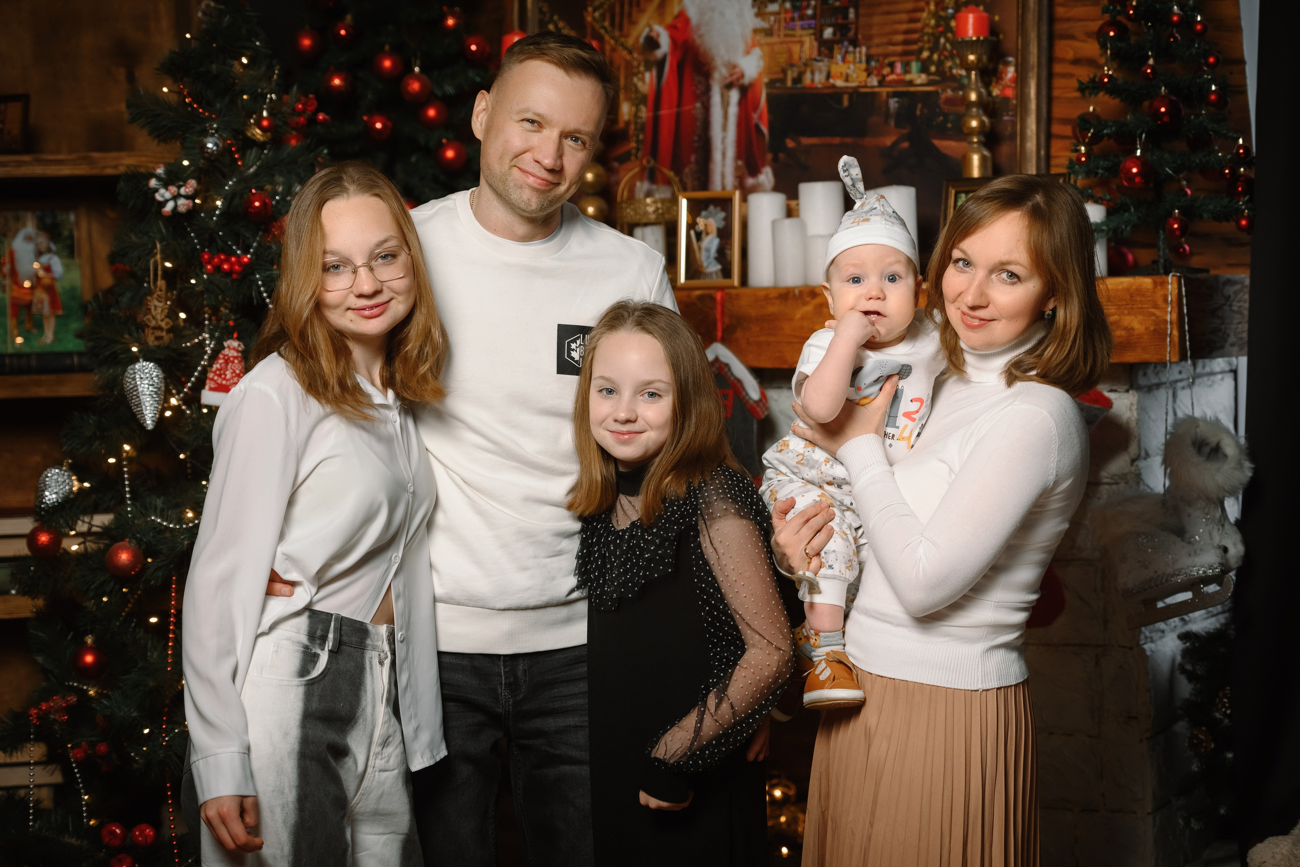 Новогодняя семейная съёмка. Промышленный фотограф в Перми и Екатеринбурге Сергей Петровых