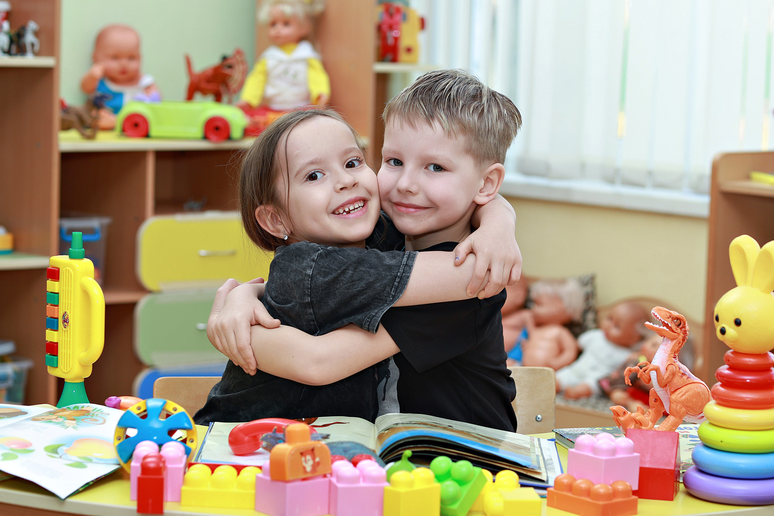 Один день в детском саду