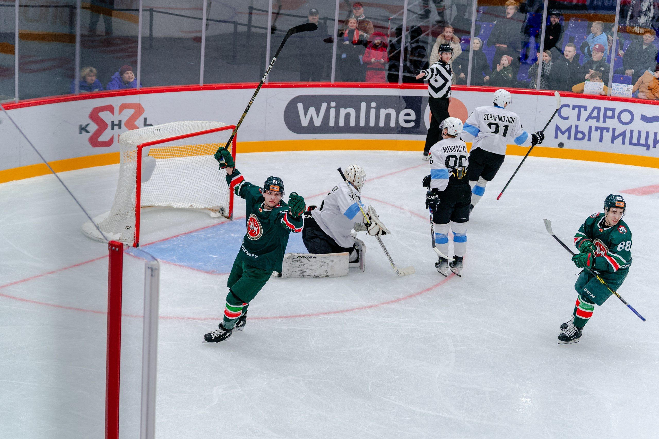 Чемпионат КХЛ 3×3. 16-й тур / Суперигра. Репортажный фотограф в Москве Измалков Артем