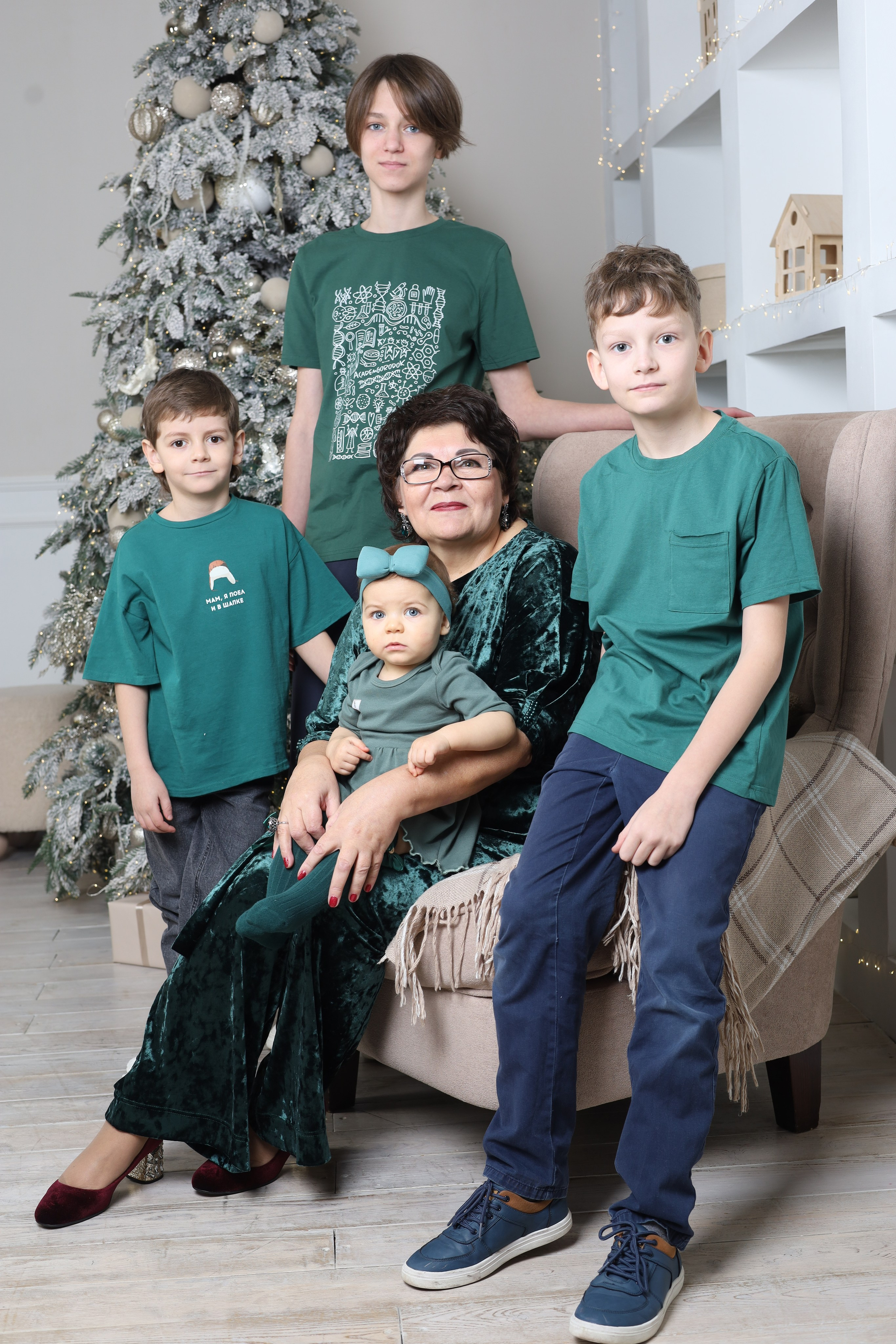Семейный новый год Марии. Фотограф в Красноярске Никитина Мария
